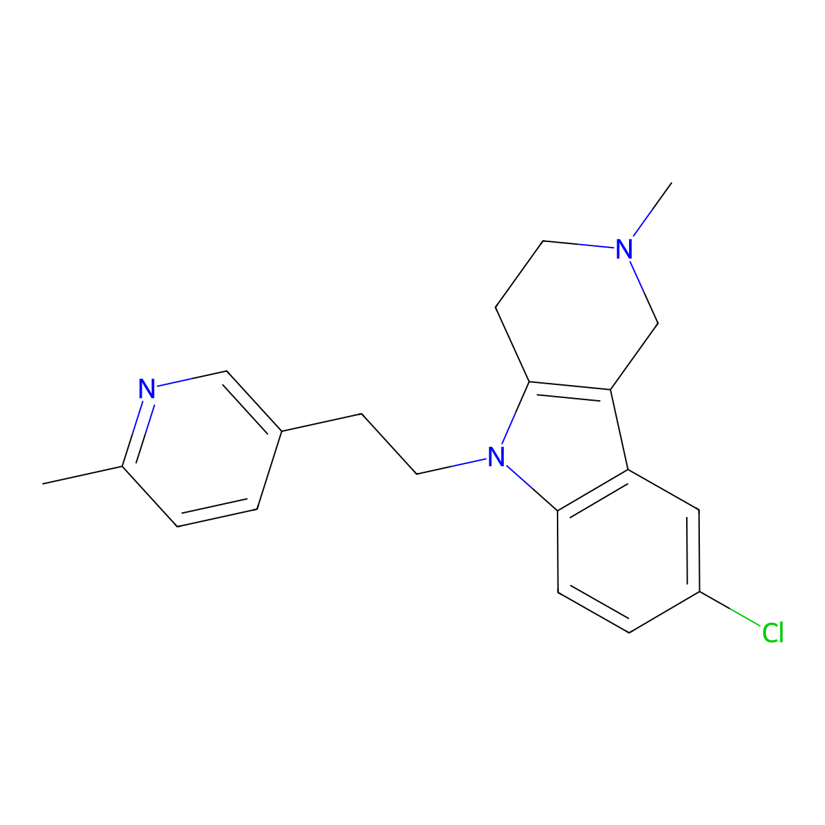Dorastine molecular structure, CAS 21228-13-7