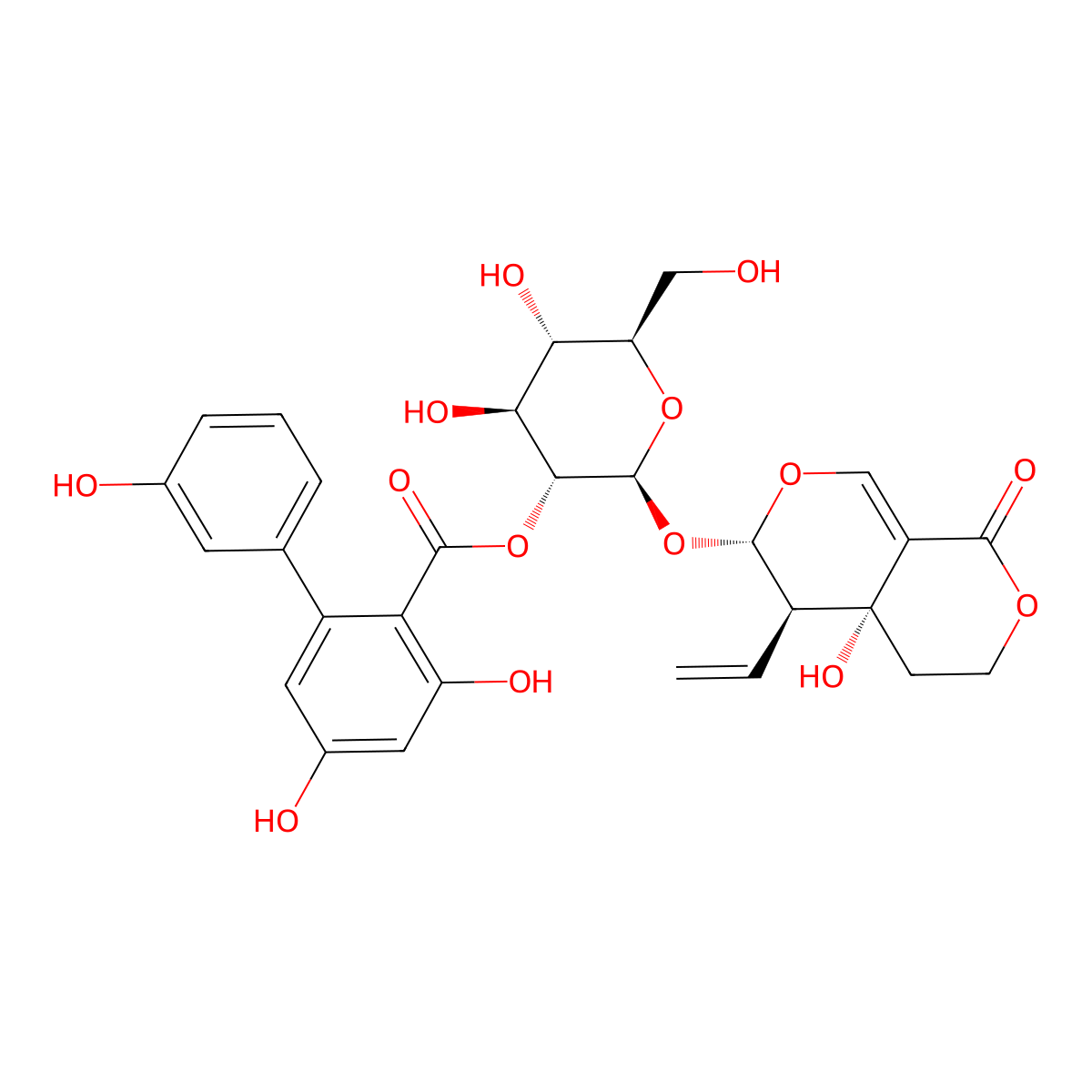 Amaroswerin molecular structure, CAS 21233-18-1