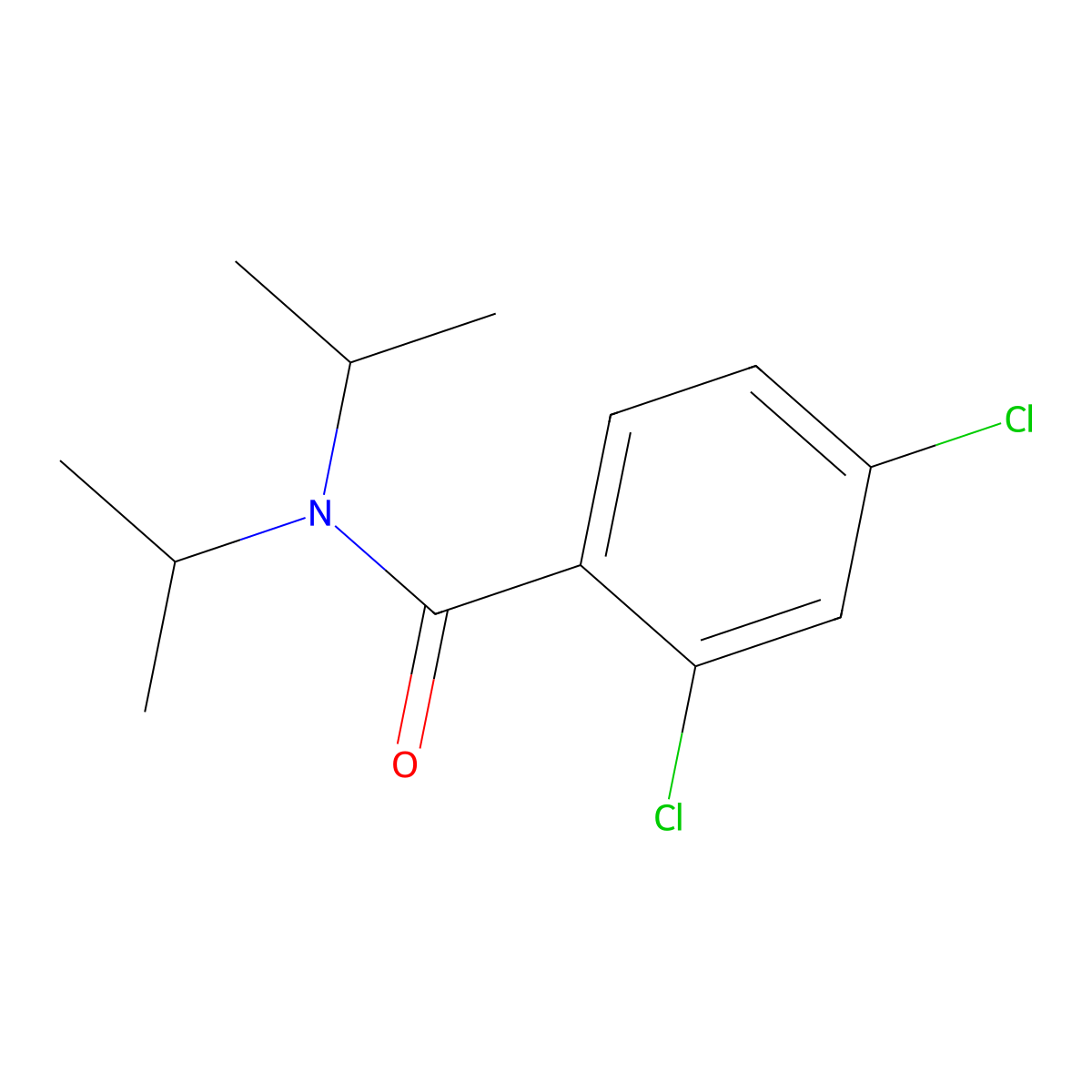 2,4-Dichloro-N,N-diisopropylbenzamide molecular structure, CAS 212392-34-2