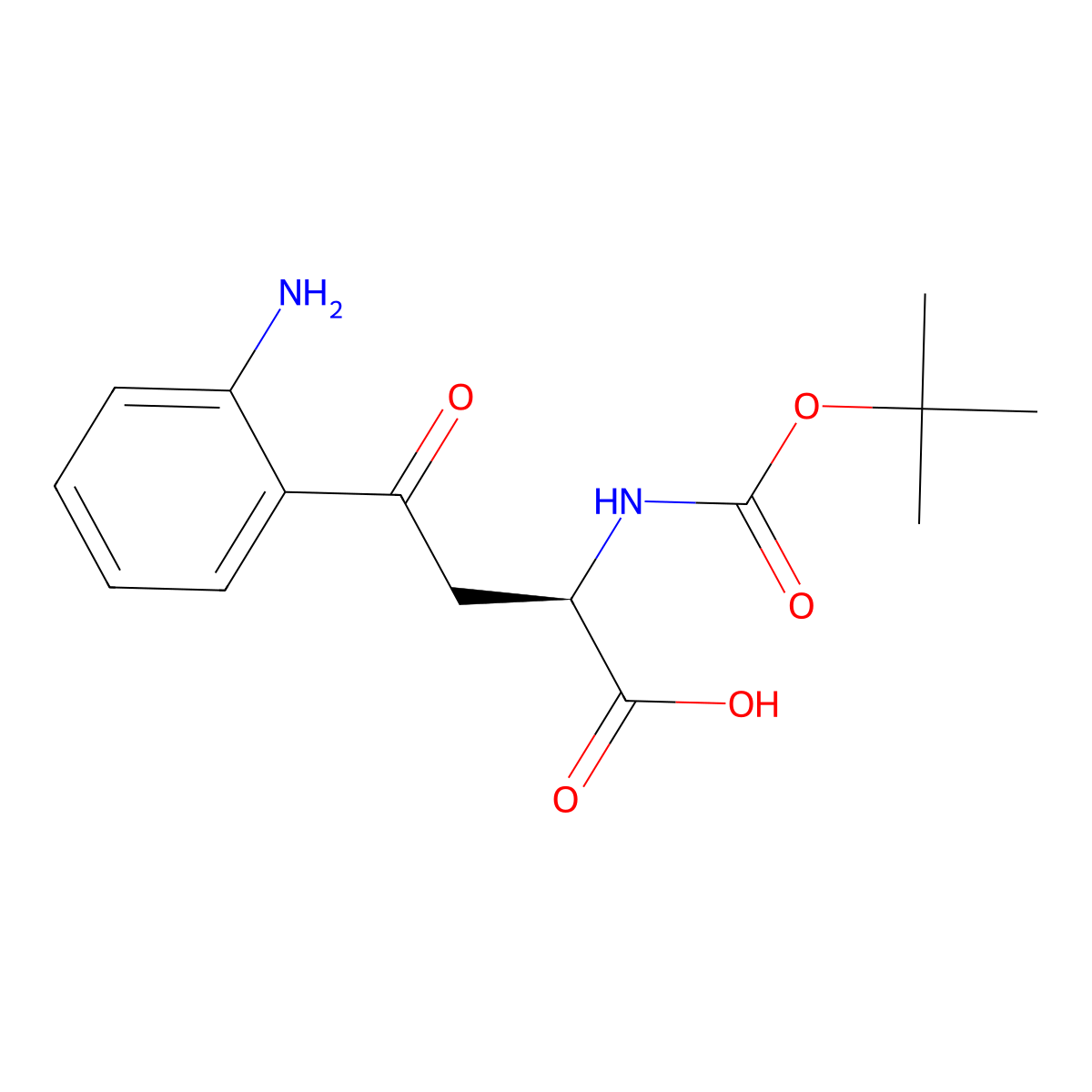 Boc-D-Kyn-OH molecular structure, CAS 2124261-92-1