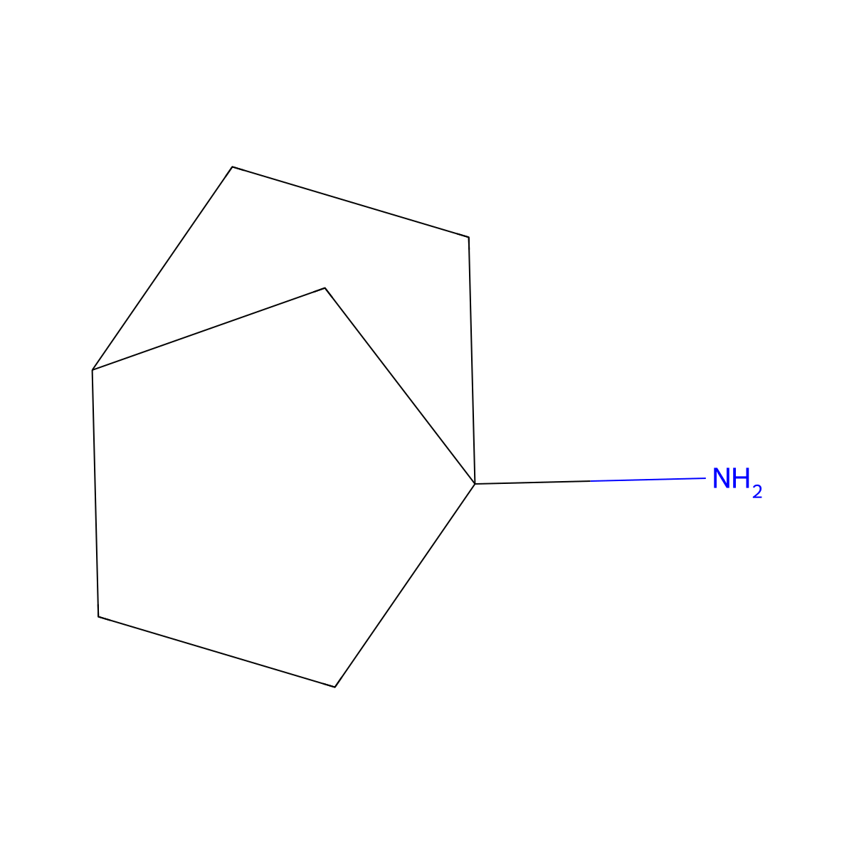 Norbornyl amine molecular structure, CAS 21245-51-2