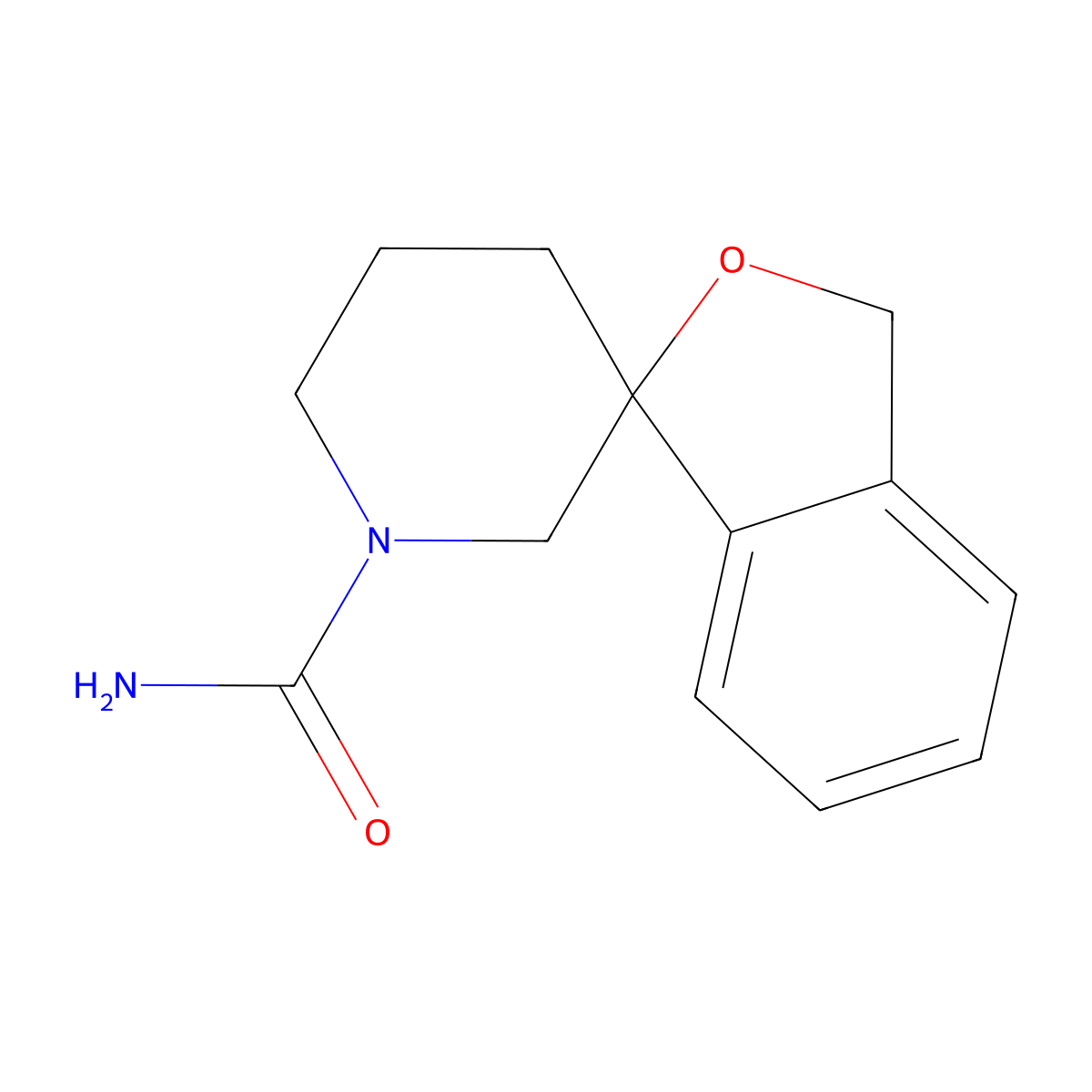 3H-spiro[2-benzofuran-1,3'-piperidine]-1'-carboxamide molecular structure, CAS 2124851-76-7