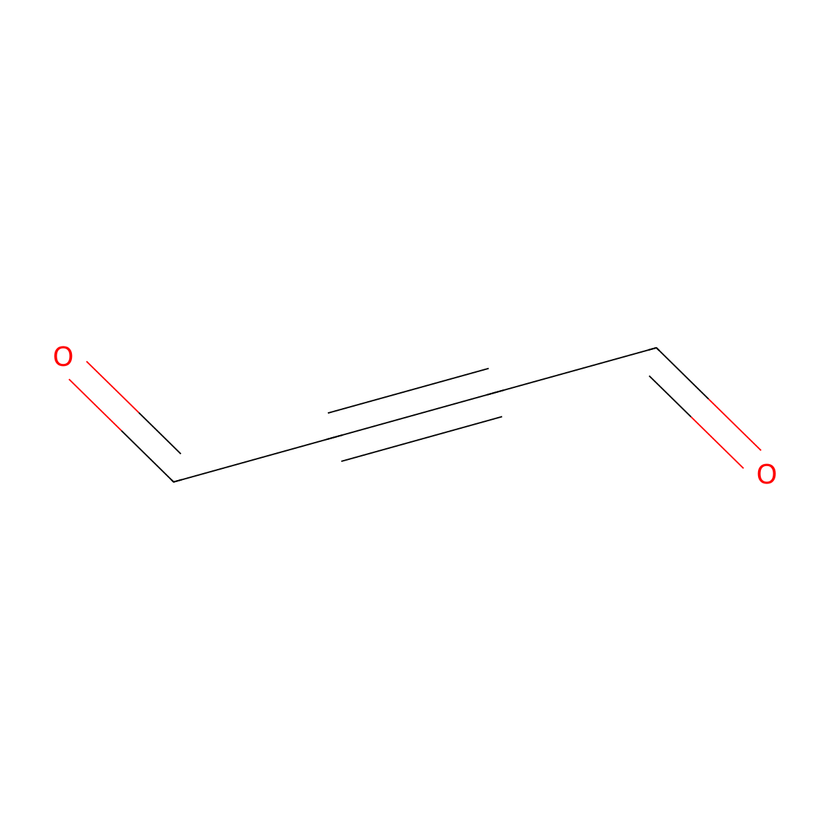 2-Butynedial molecular structure, CAS 21251-20-7