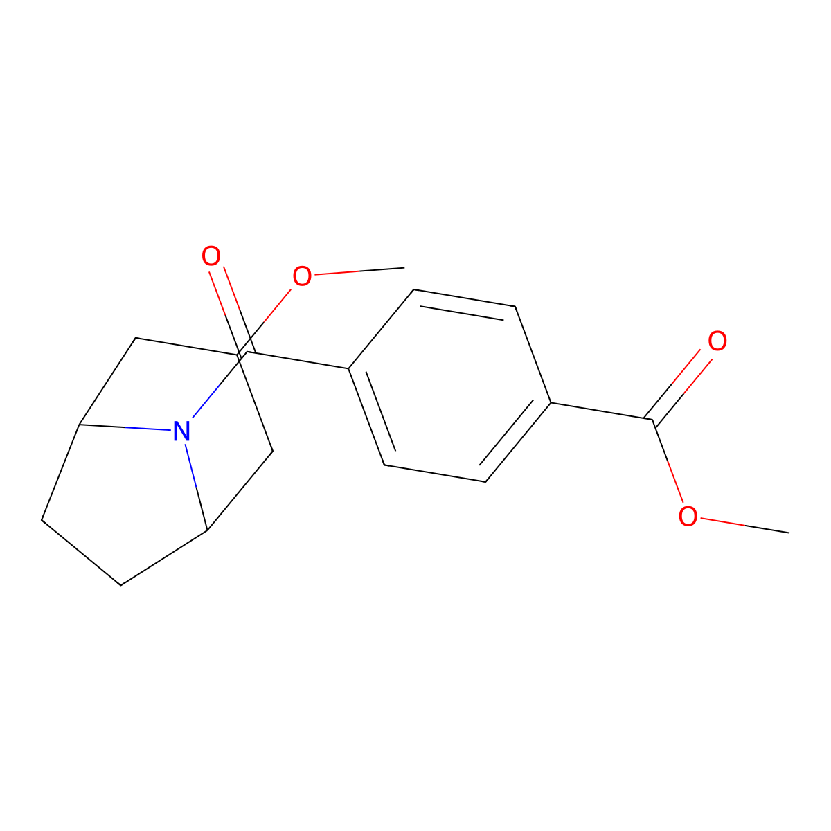 methyl 4-((1R,5S)-3-methoxy-8-azabicyclo[3.2.1]octane-8-carbonyl)benzoate molecular structure, CAS 2125367-17-9