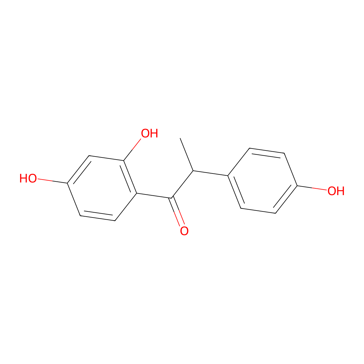 O-Desmethylangolensin molecular structure, CAS 21255-69-6