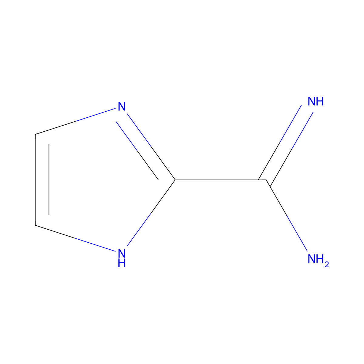 1H-Imidazole-2-carboximidamide molecular structure, CAS 212558-21-9