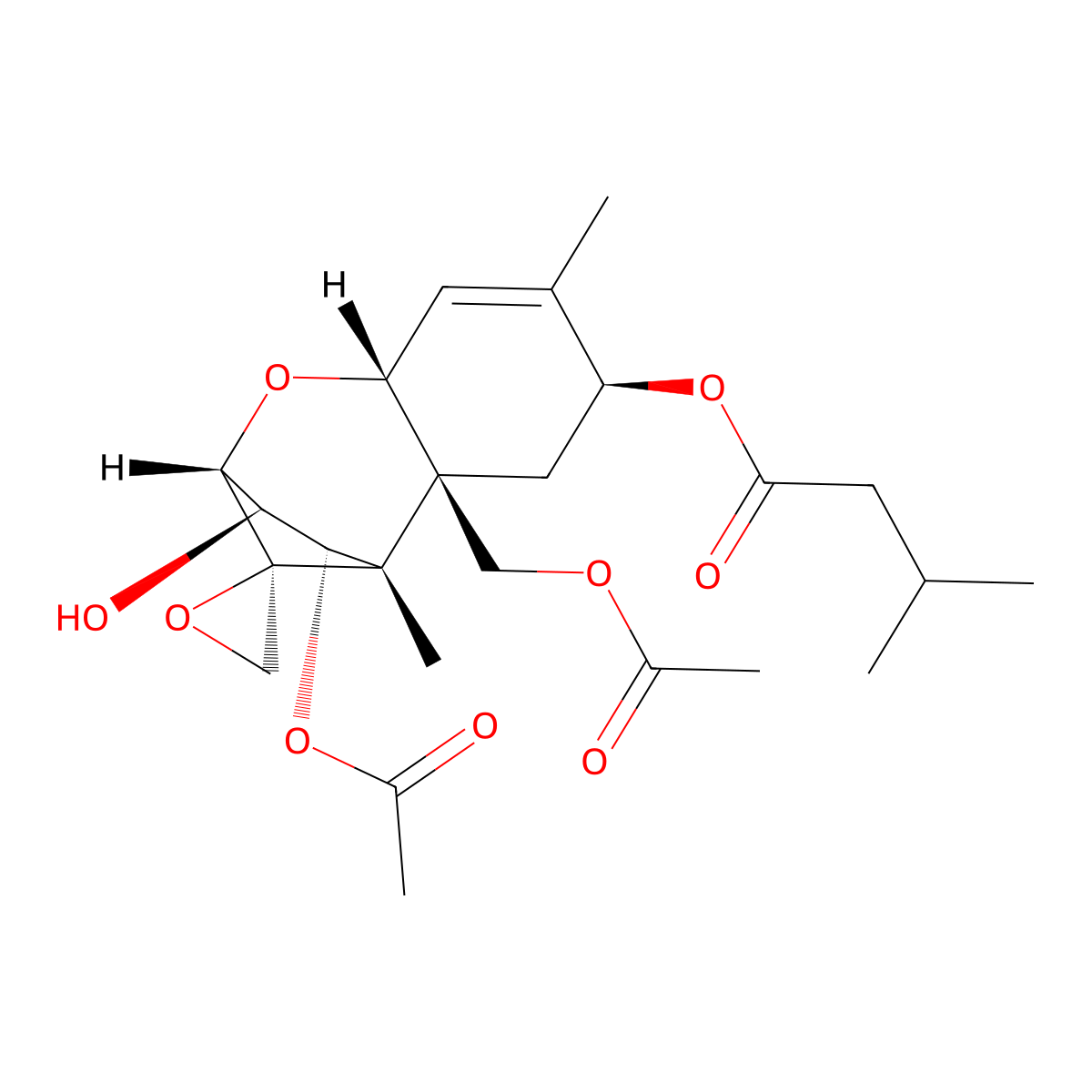 T-2 Toxin molecular structure, CAS 21259-20-1