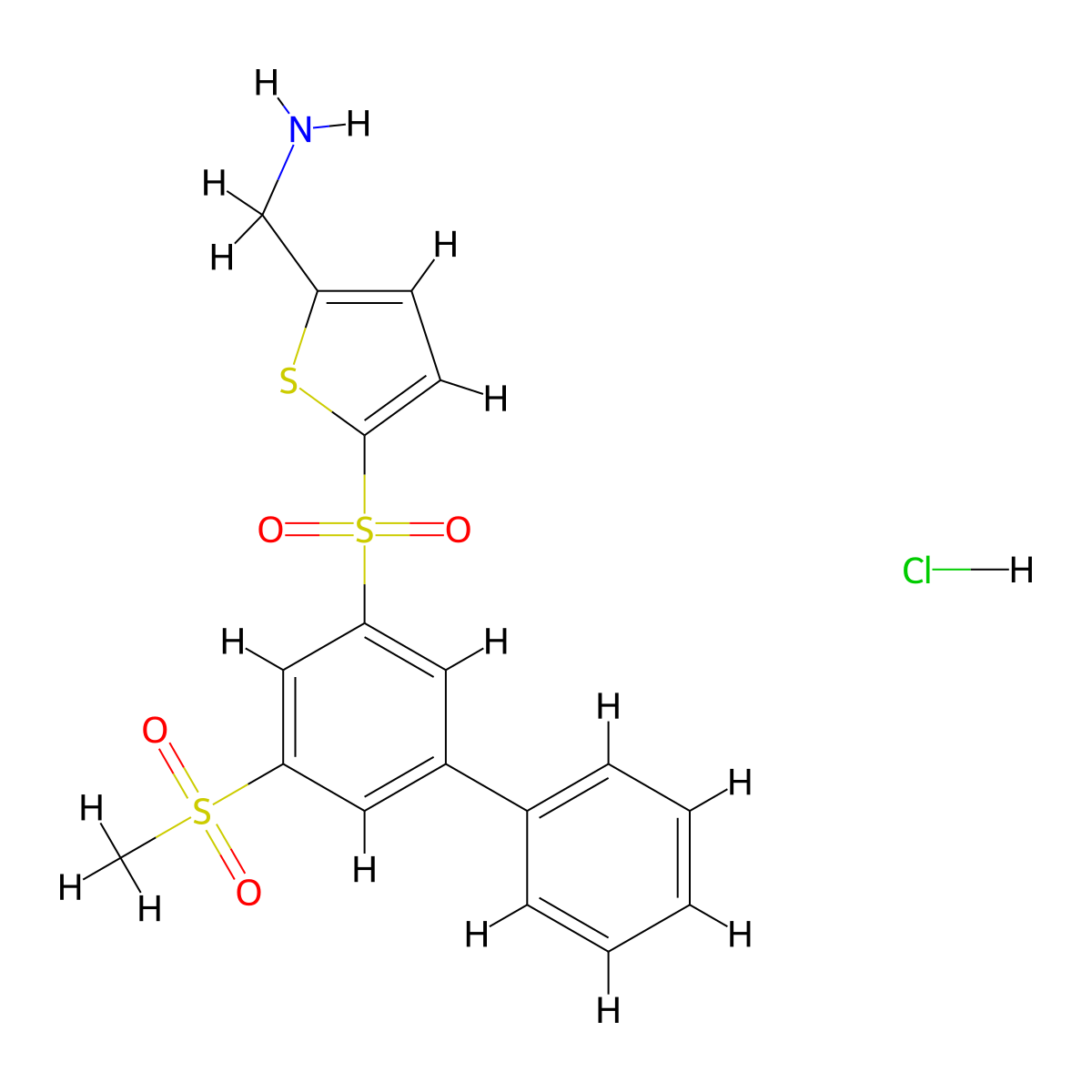 CCT365623 hydrochloride molecular structure, CAS 2126136-98-7
