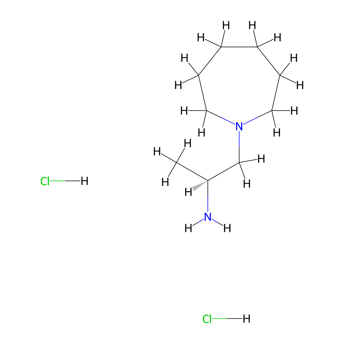 (2S)-1-(azepan-1-yl)propan-2-amine dihydrochloride molecular structure, CAS 2126143-22-2