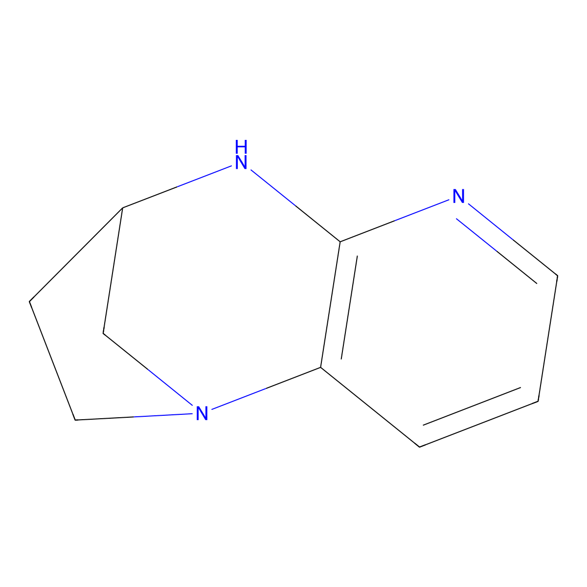 1,6,8-Triazatricyclo[7.2.1.0,2,7]dodeca-2,4,6-triene molecular structure, CAS 2126160-72-1