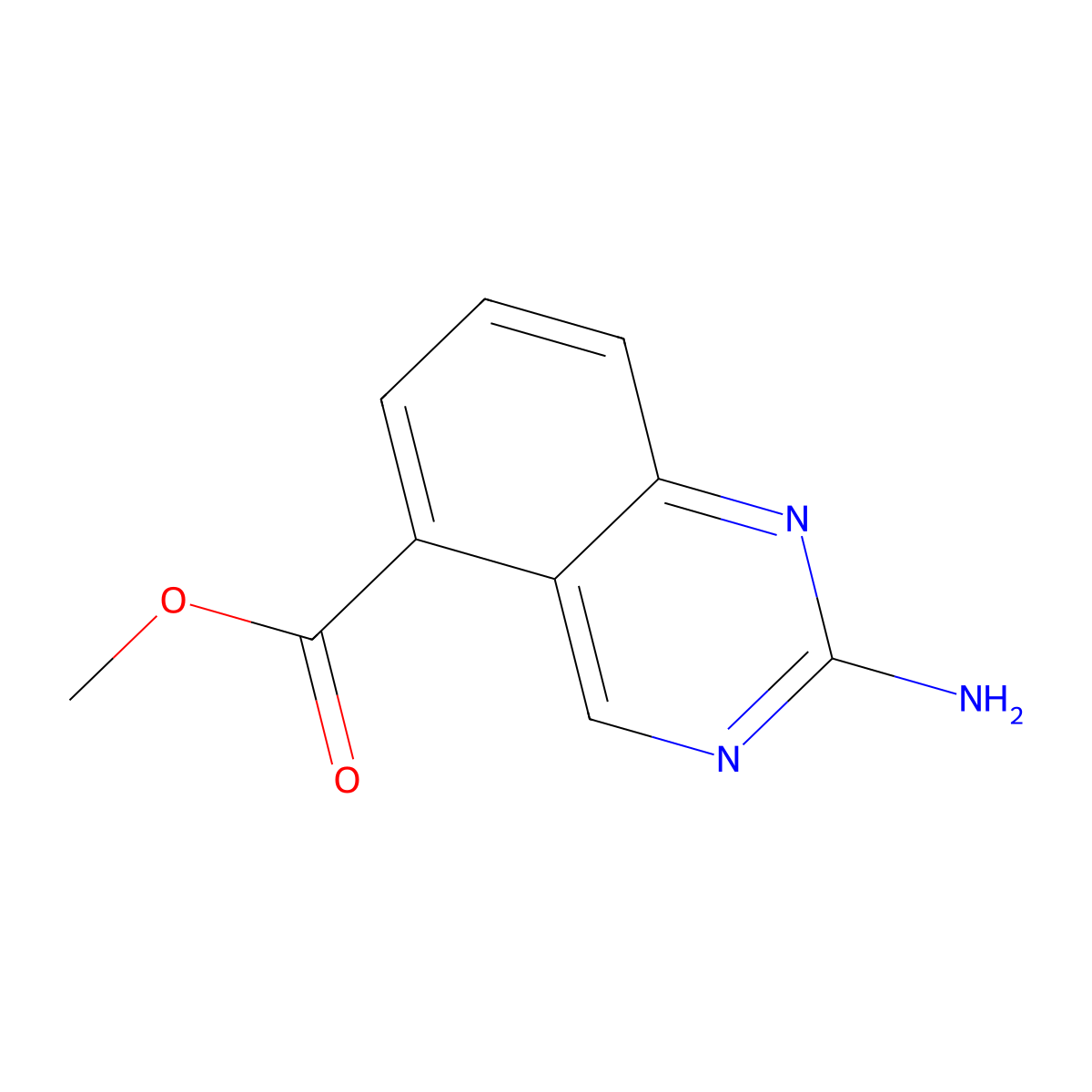Methyl 2-imino-1,2-dihydroquinazoline-5-carboxylate molecular structure, CAS 2126161-00-8