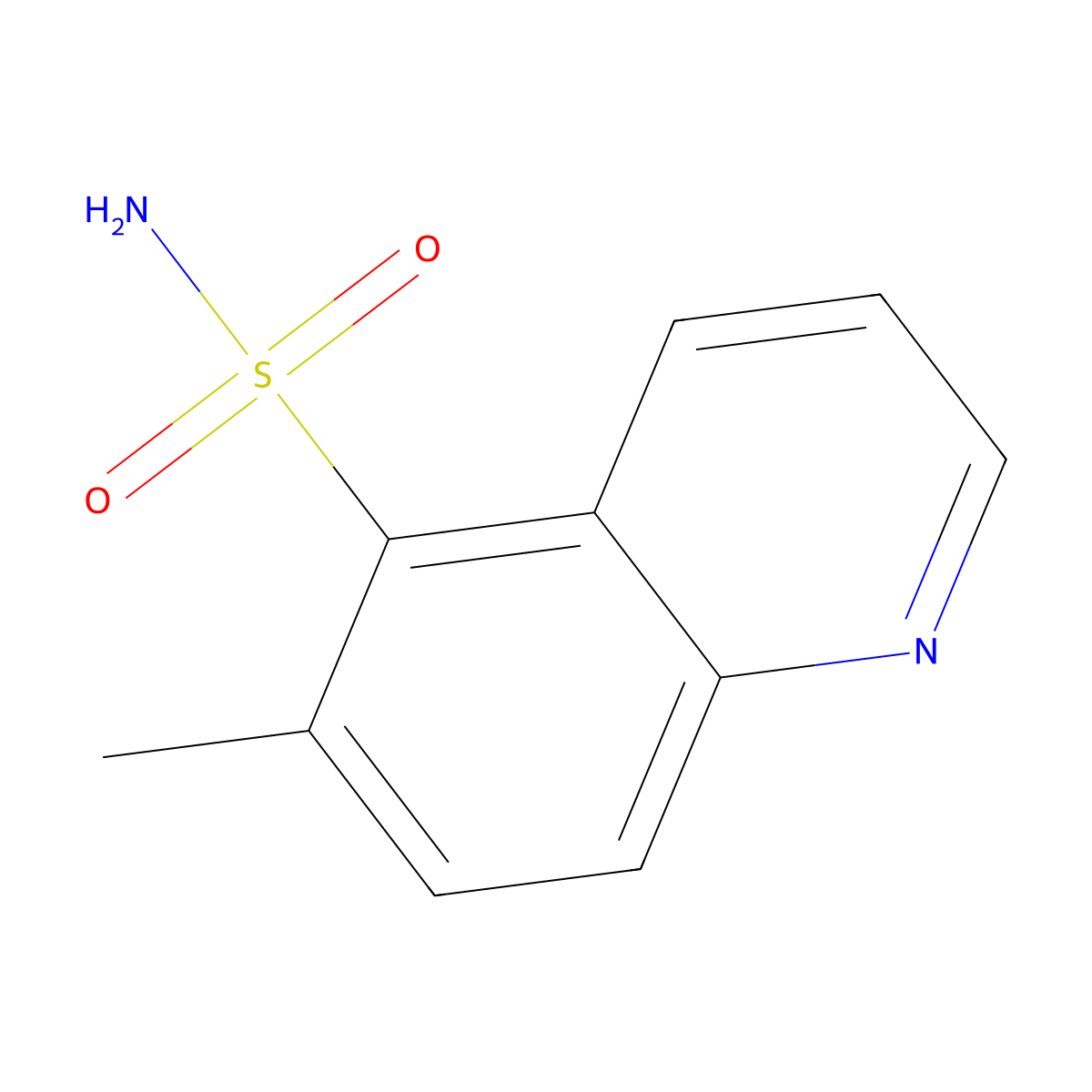 6-Methylquinoline-5-sulfonamide molecular structure, CAS 2126162-04-5