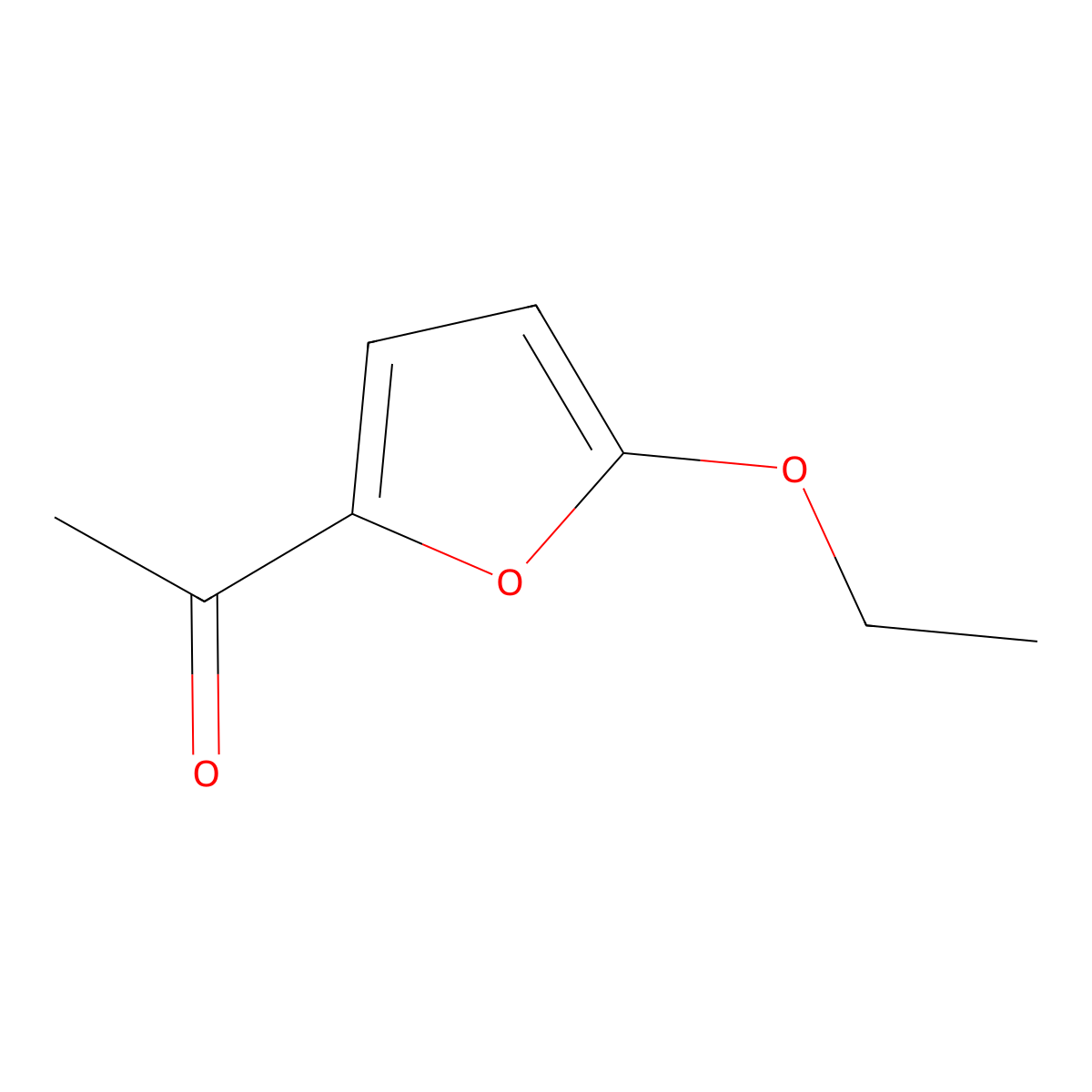 1-(5-Ethoxyfuran-2-yl)ethan-1-one molecular structure, CAS 2126176-80-3
