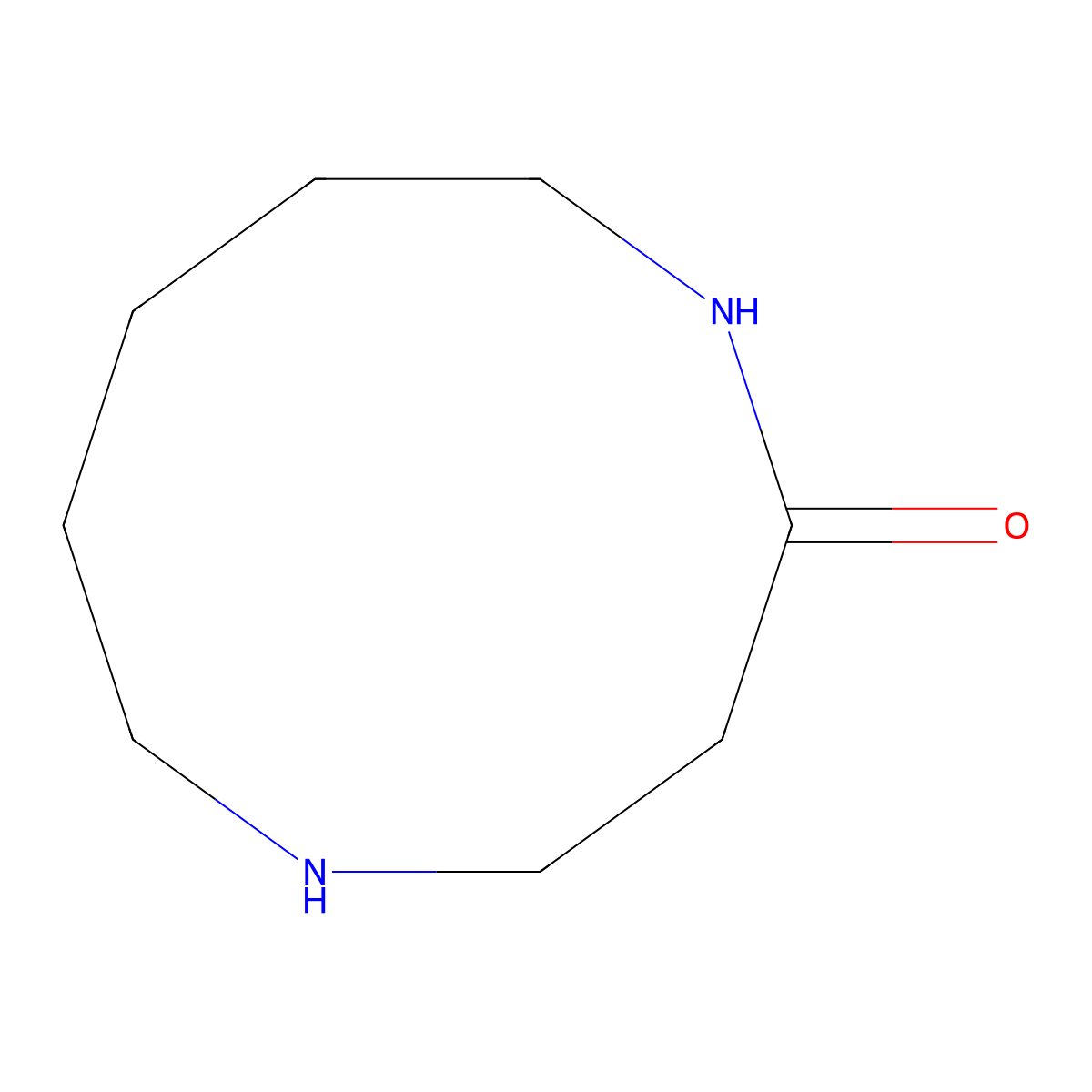 1,5-Diazecan-2-one molecular structure, CAS 2126176-95-0