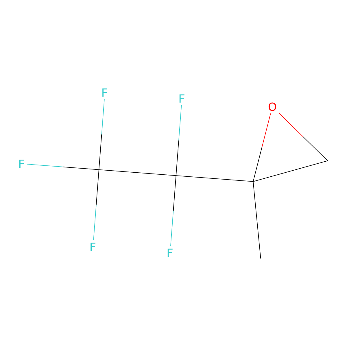 2-Methyl-2-(pentafluoroethyl)oxirane molecular structure, CAS 2126177-05-5