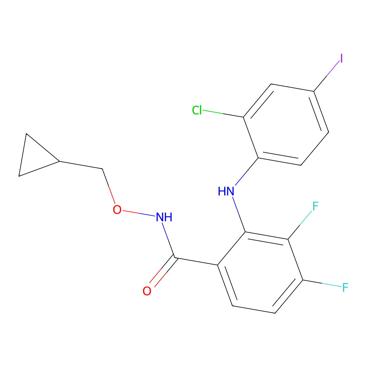Ci-1040 molecular structure, CAS 212631-79-3
