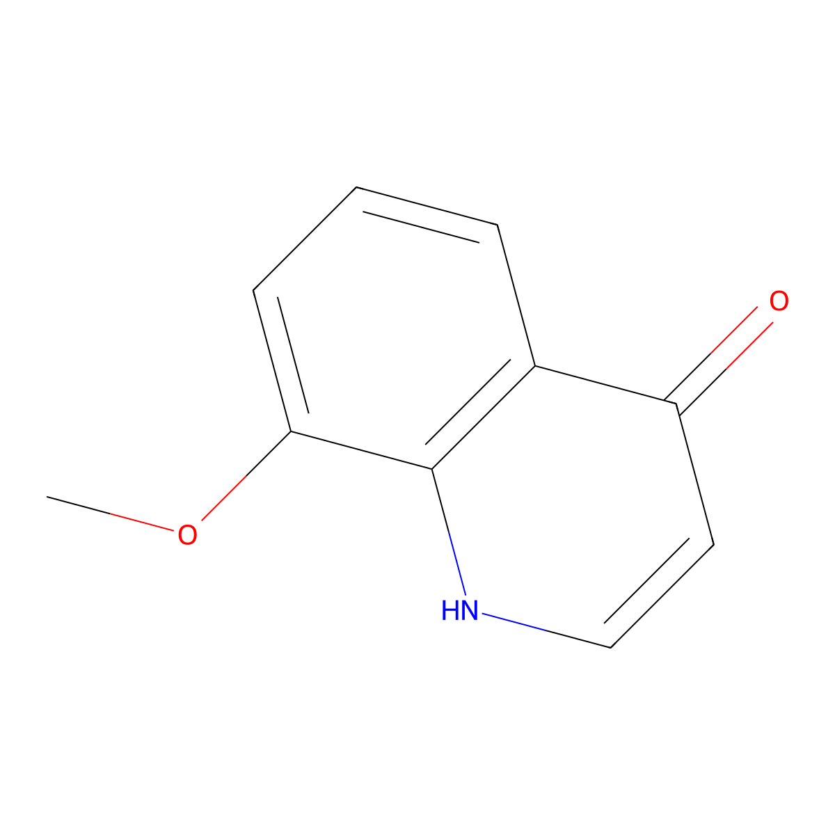 8-Methoxyquinolin-4-ol molecular structure, CAS 21269-34-1