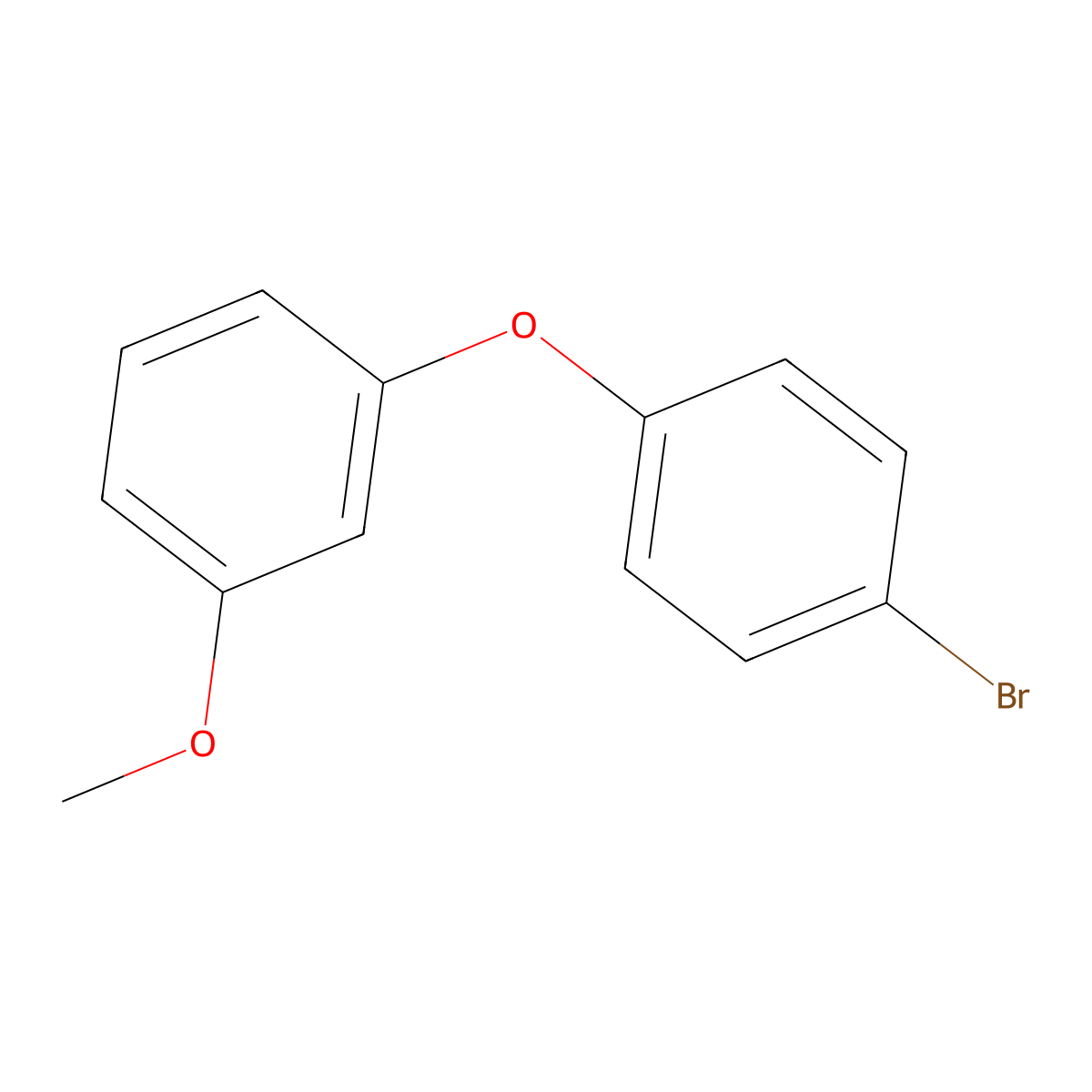 1-(4-Bromophenoxy)-3-methoxybenzene molecular structure, CAS 212691-76-4