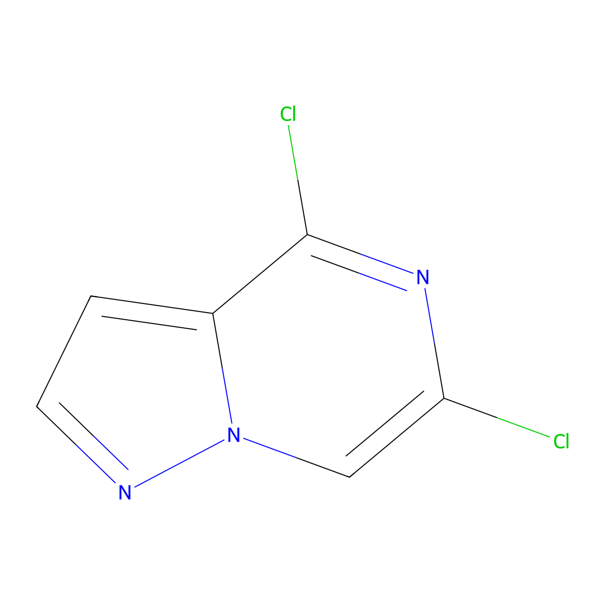 4,6-Dichloropyrazolo[1,5-a]pyrazine molecular structure, CAS 2127110-20-5