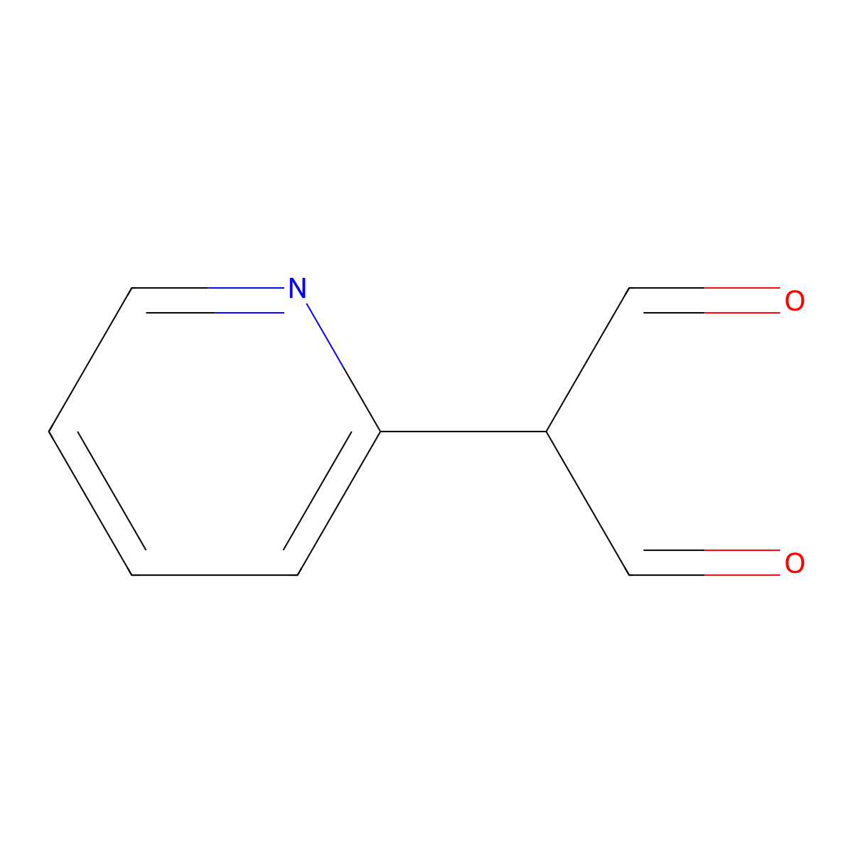 2-(2-Pyridyl)malondialdehyde molecular structure, CAS 212755-83-4