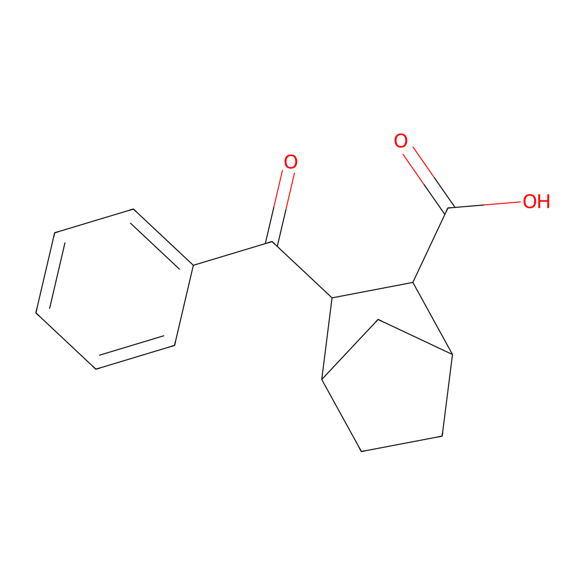 3-Benzoylbicyclo[2.2.1]heptane-2-carboxylic acid molecular structure, CAS 212757-12-5
