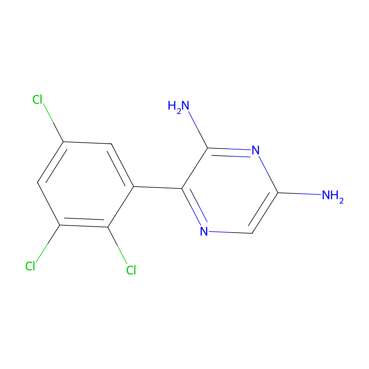 Elpetrigine molecular structure, CAS 212778-82-0