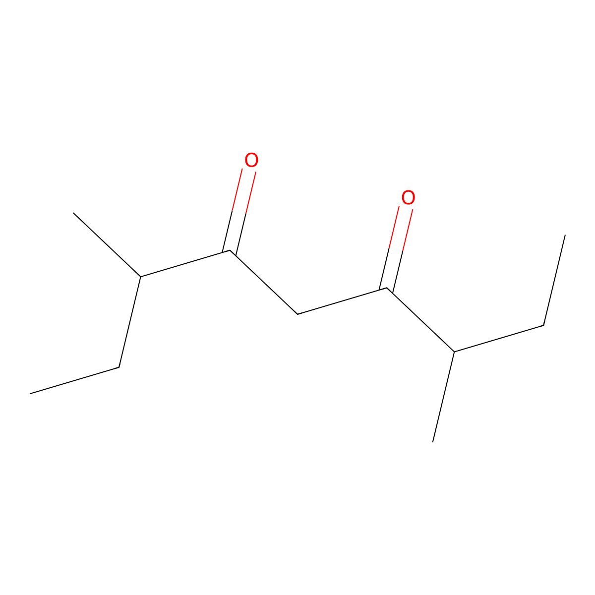 3,7-Dimethyl-4,6-nonanedione molecular structure, CAS 212791-15-6