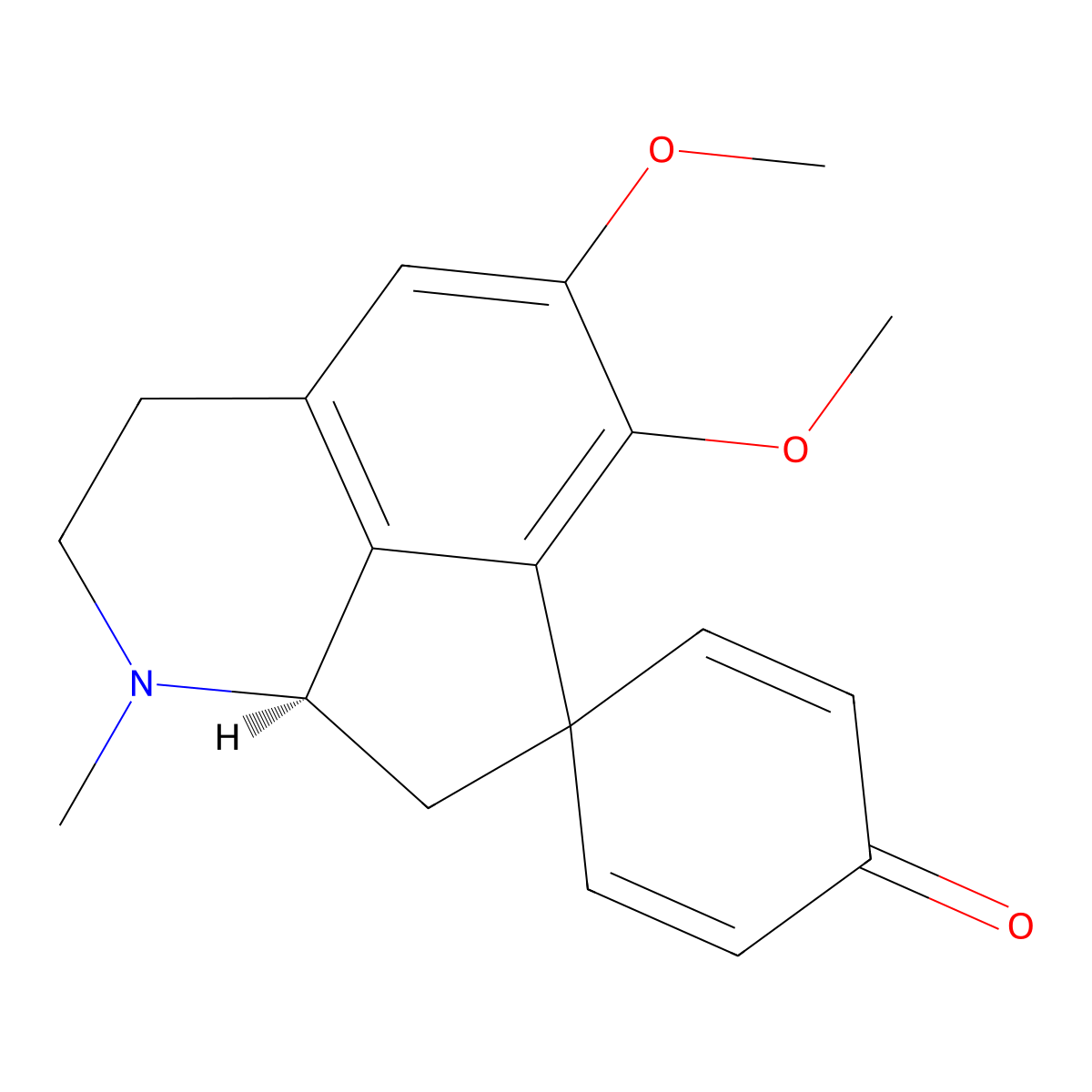 Pronuciferine molecular structure, CAS 2128-60-1