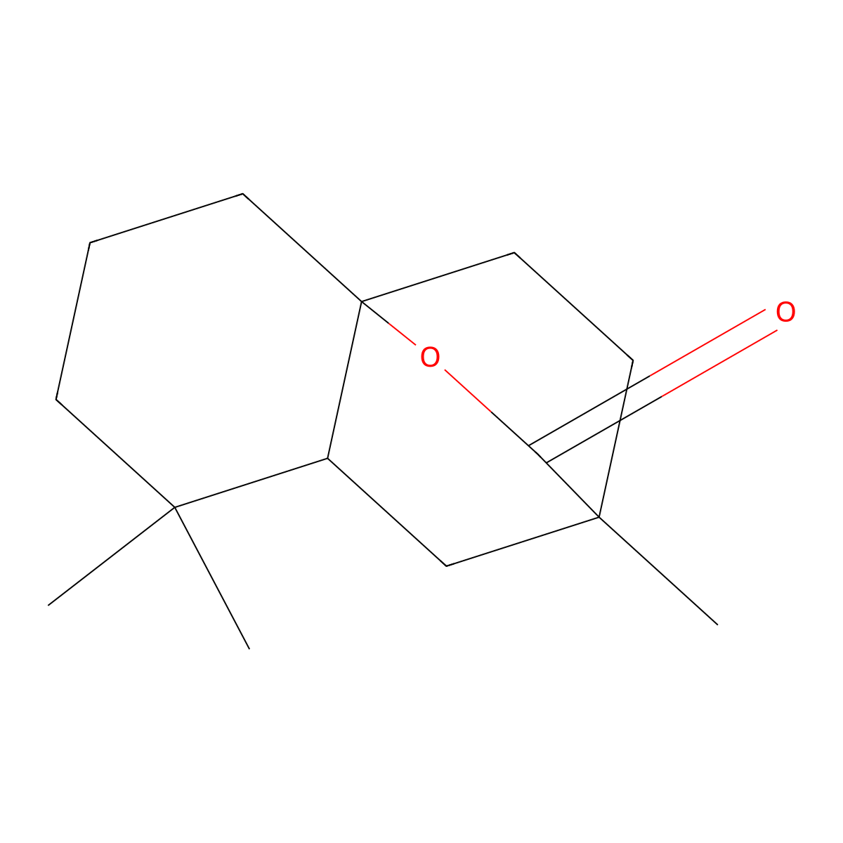Lactoscatone molecular structure, CAS 21280-29-5