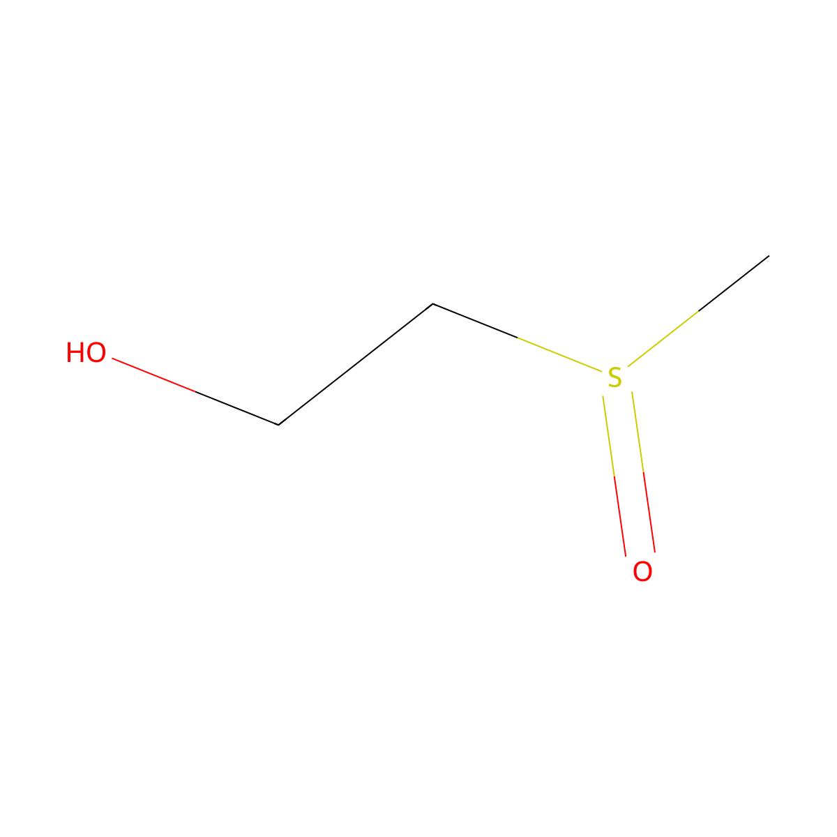 2-Methylsulfinylethanol molecular structure, CAS 21281-74-3