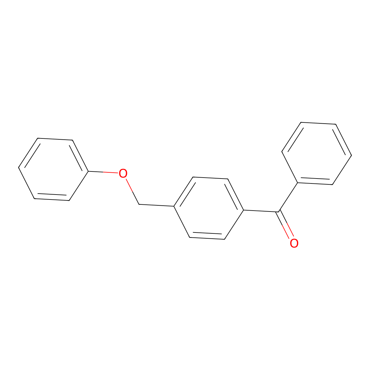 [4-(Phenoxymethyl)phenyl]-phenylmethanone molecular structure, CAS 21288-35-7