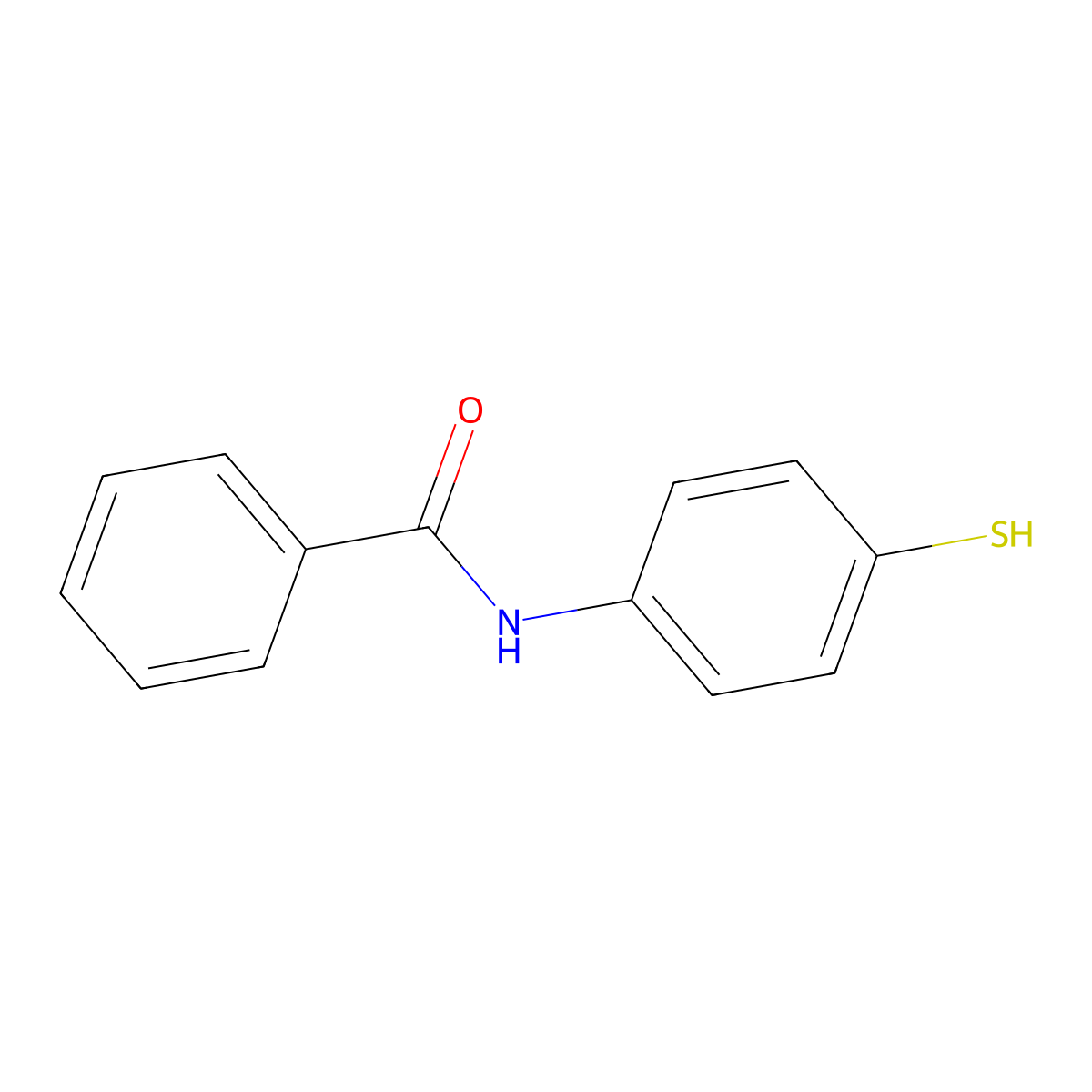 n-(4-Sulfanylphenyl)benzamide molecular structure, CAS 213013-97-9