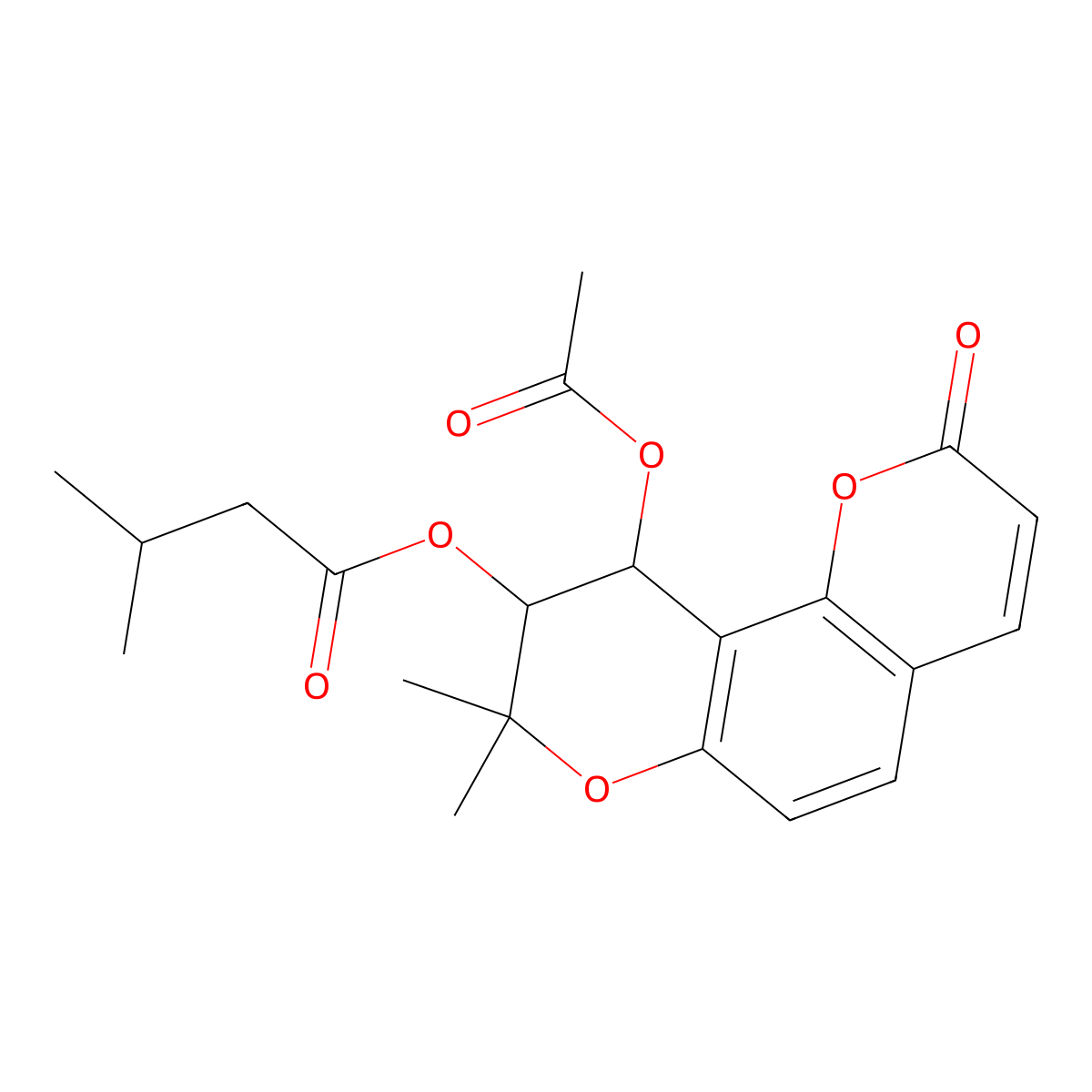 rac Dihydro Samidin molecular structure, CAS 21311-66-0