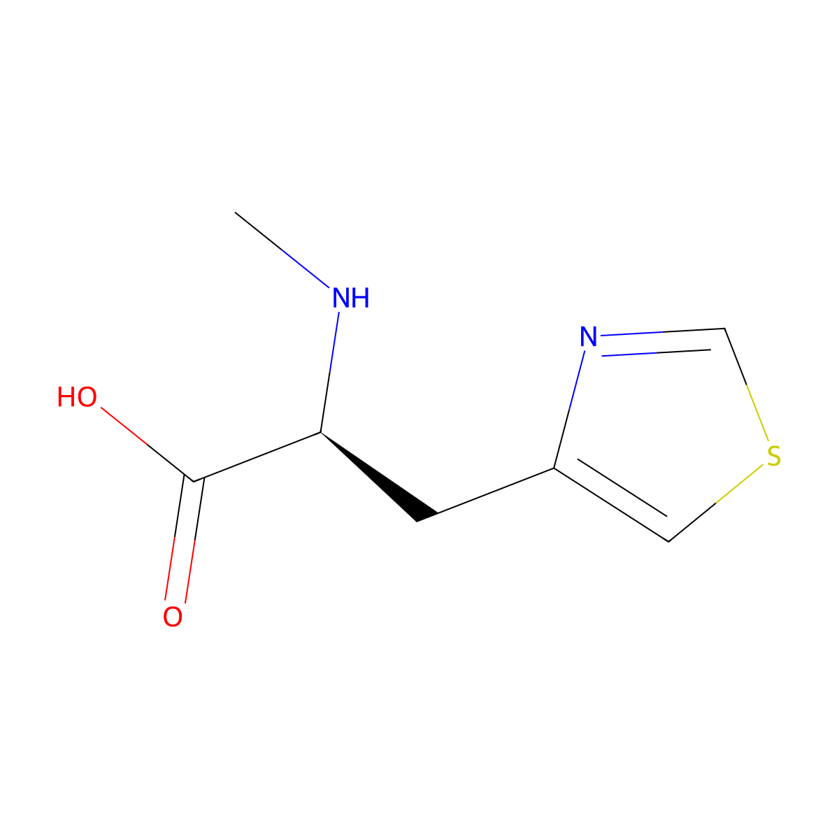 H-MeAla(4-Thz)-OH molecular structure, CAS 2131118-50-6