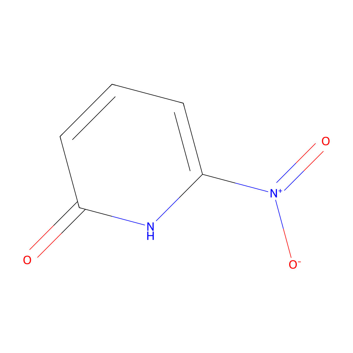 6-Nitropyridin-2-ol molecular structure, CAS 213113-45-2