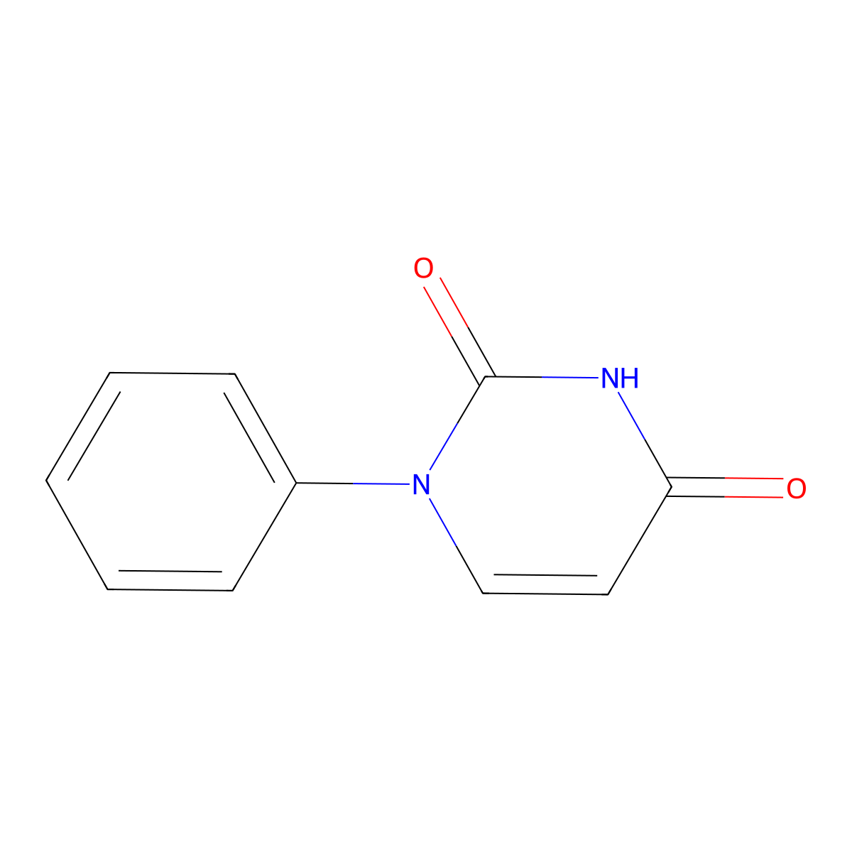 1-Phenyluracil molecular structure, CAS 21321-07-3