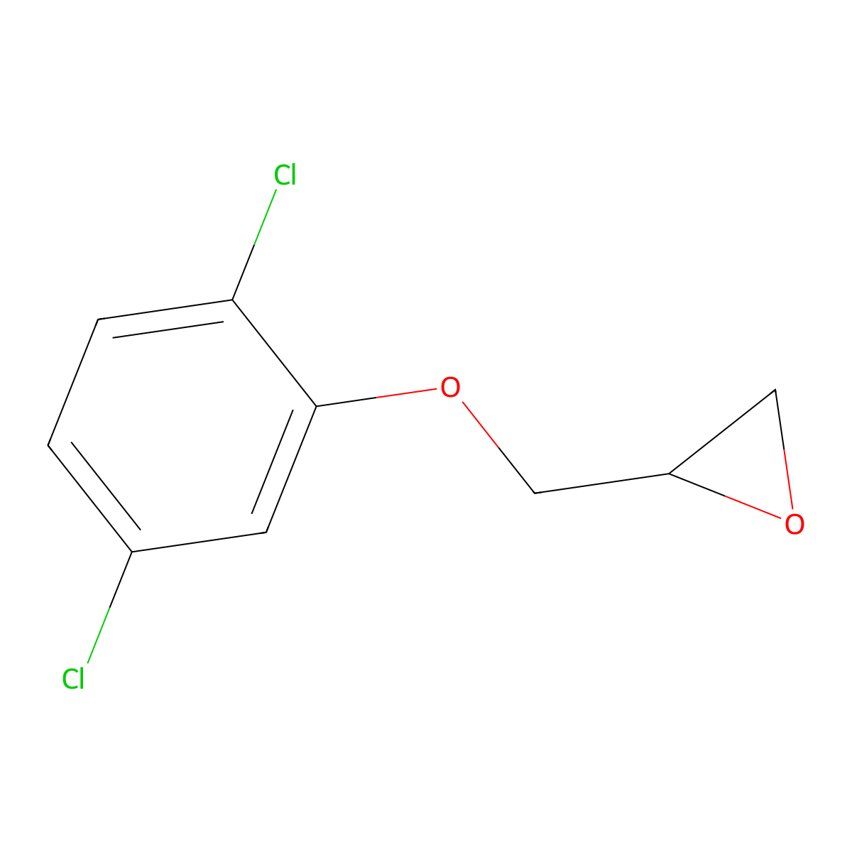 2-[(2,5-Dichlorophenoxy)methyl]oxirane molecular structure, CAS 21324-87-8