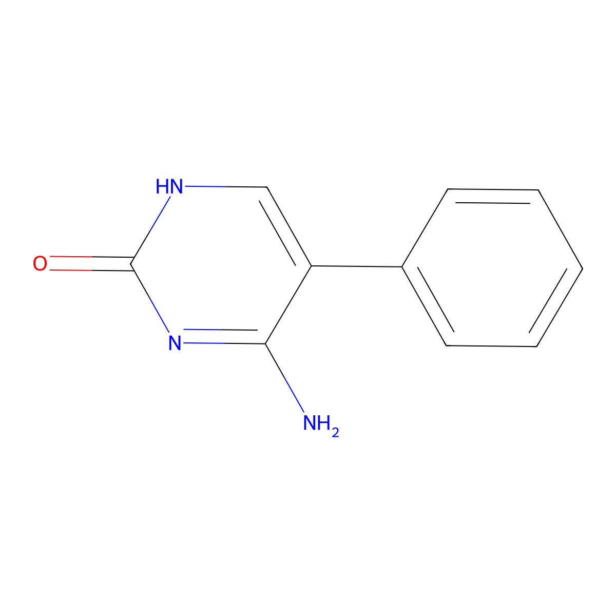 5-Phenylcytosine molecular structure, CAS 21325-49-5