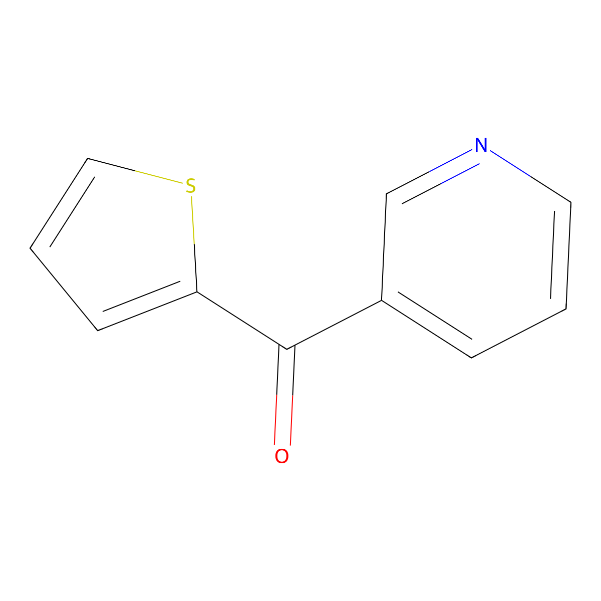 3-(2-Thenoyl)pyridine molecular structure, CAS 21327-72-0