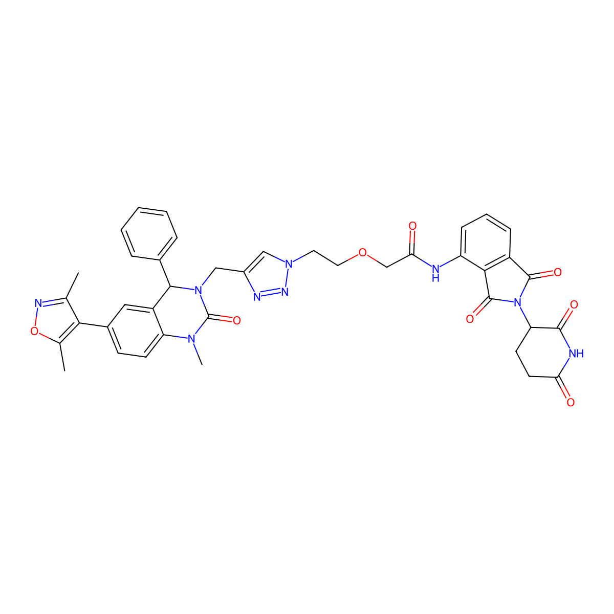 PROTAC BRD4 Degrader-1 molecular structure, CAS 2133360-00-4