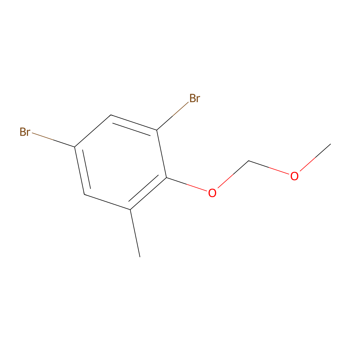 1,5-Dibromo-2-(methoxymethoxy)-3-methylbenZene molecular structure, CAS 2133396-48-0