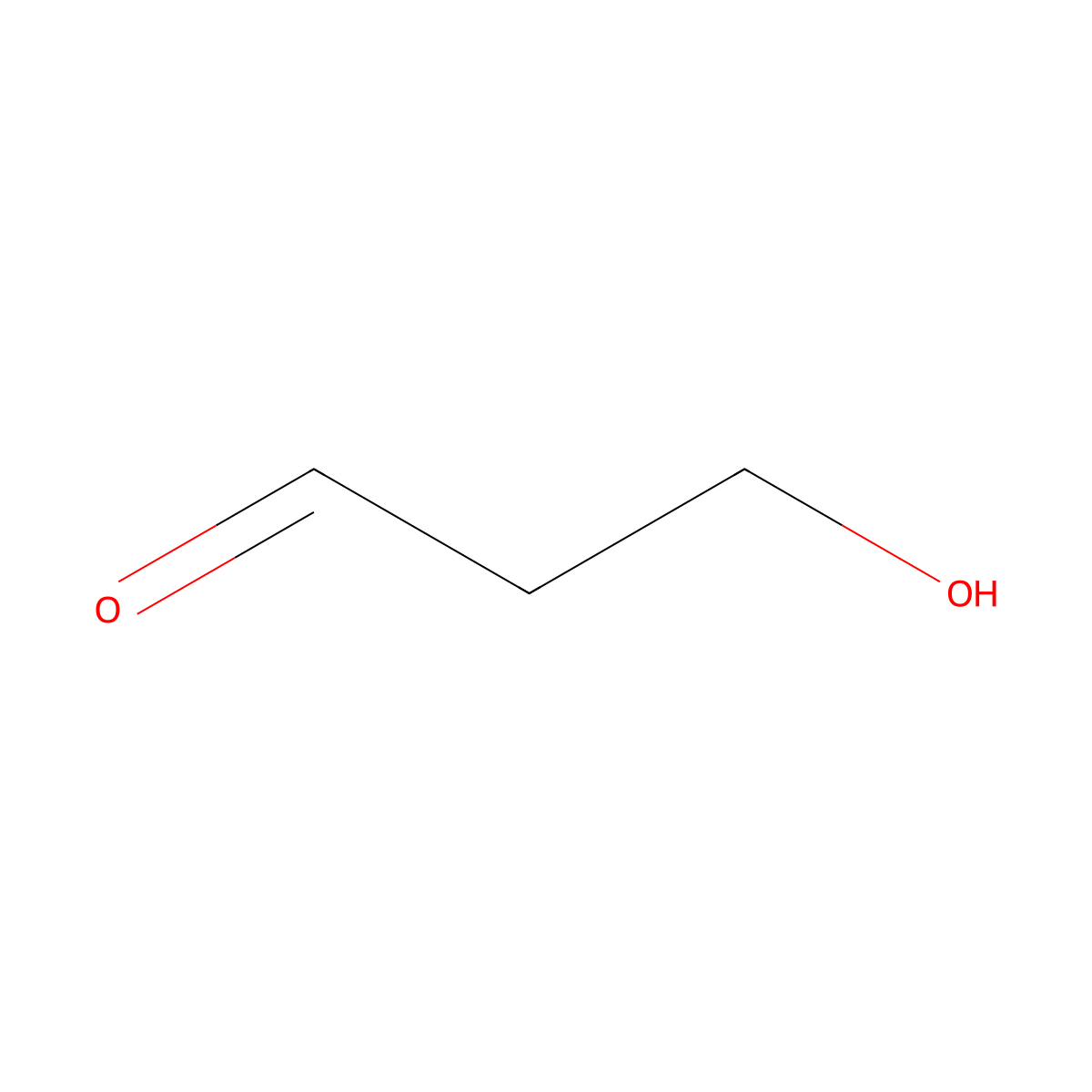 Reuterin molecular structure, CAS 2134-29-4