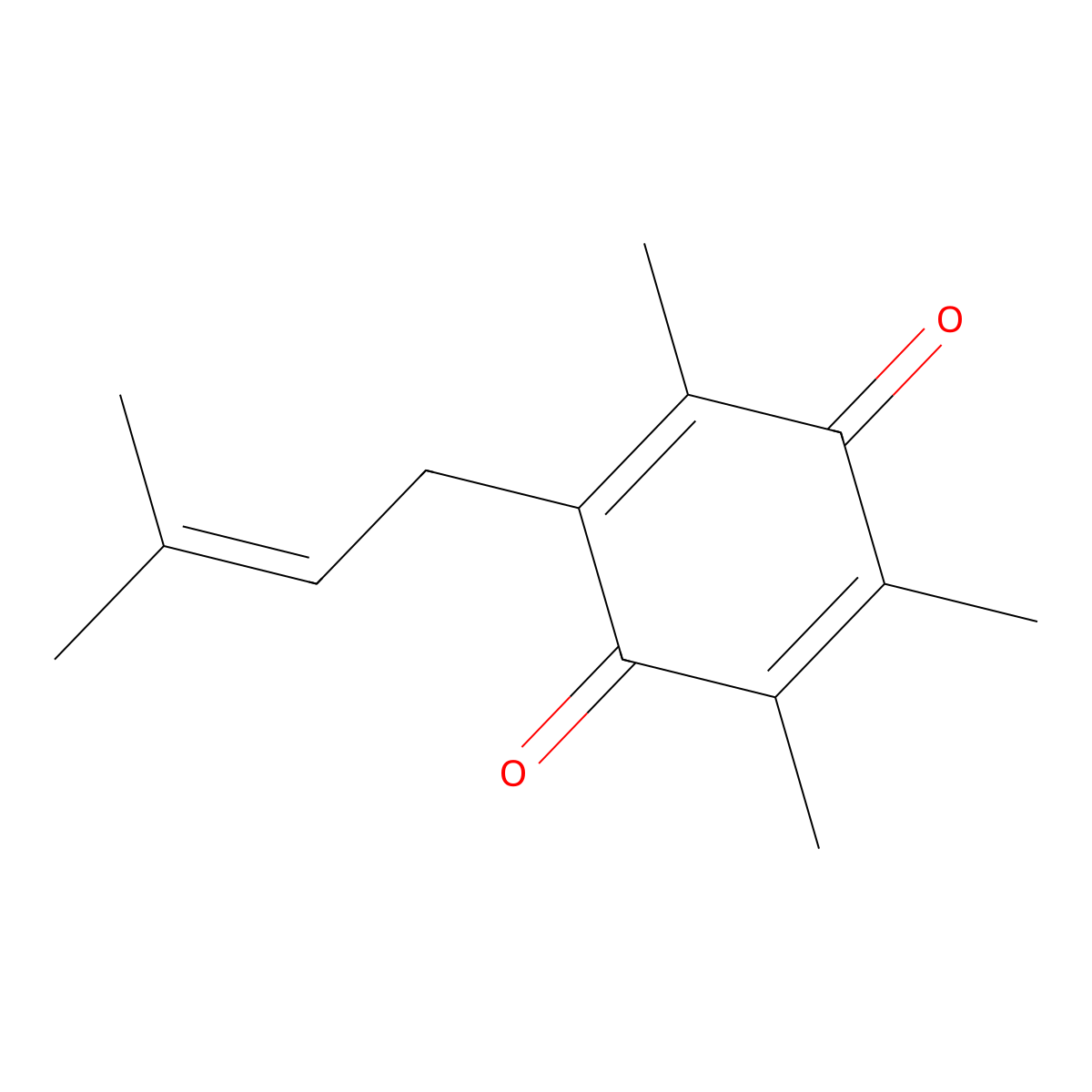 Tocoquinone-1 molecular structure, CAS 2134-78-3