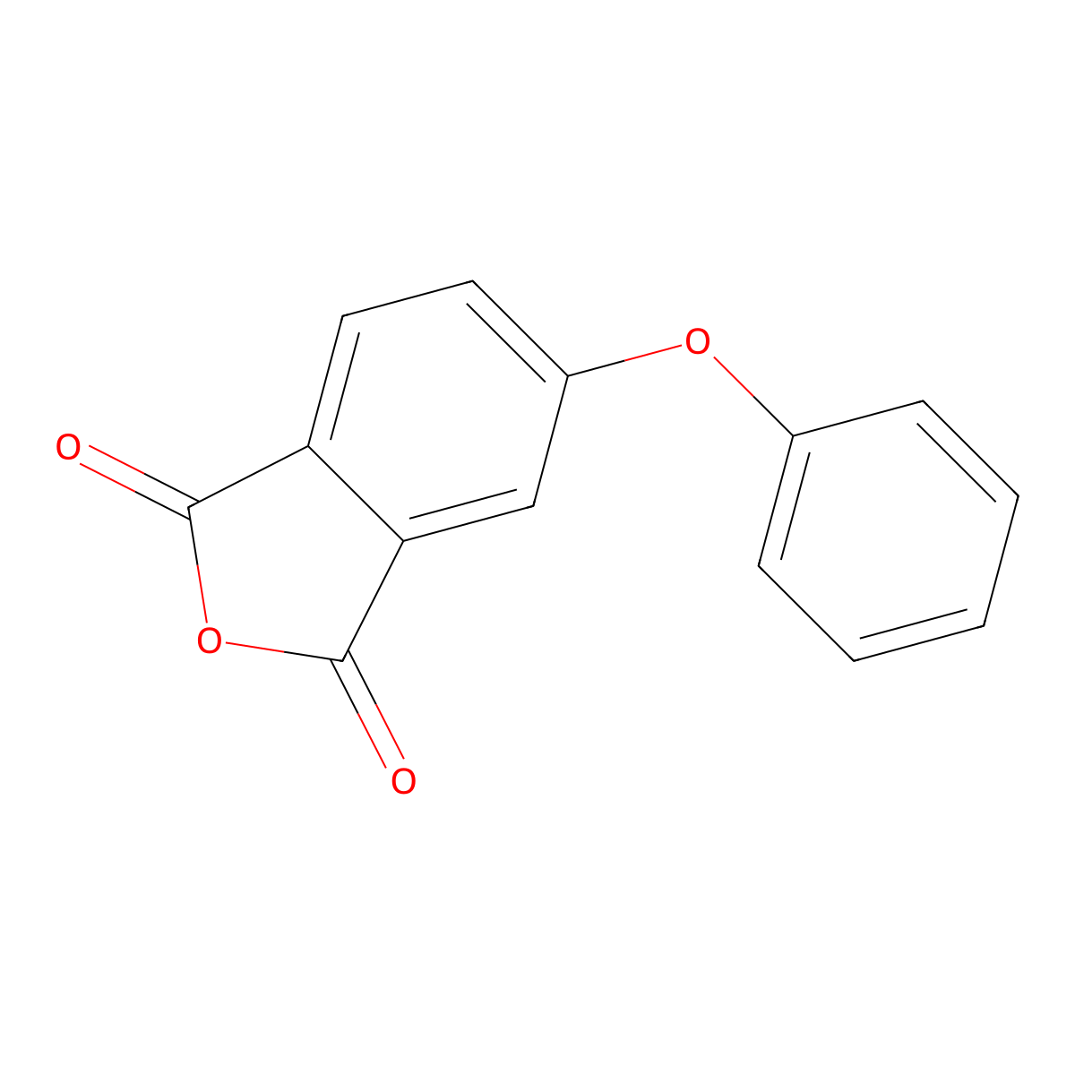 5-Phenoxy-2-benzofuran-1,3-dione molecular structure, CAS 21345-01-7