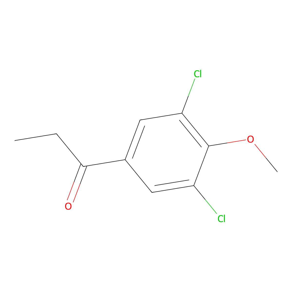 1-(3,5-Dichloro-4-methoxyphenyl)propan-1-one molecular structure, CAS 213470-65-6