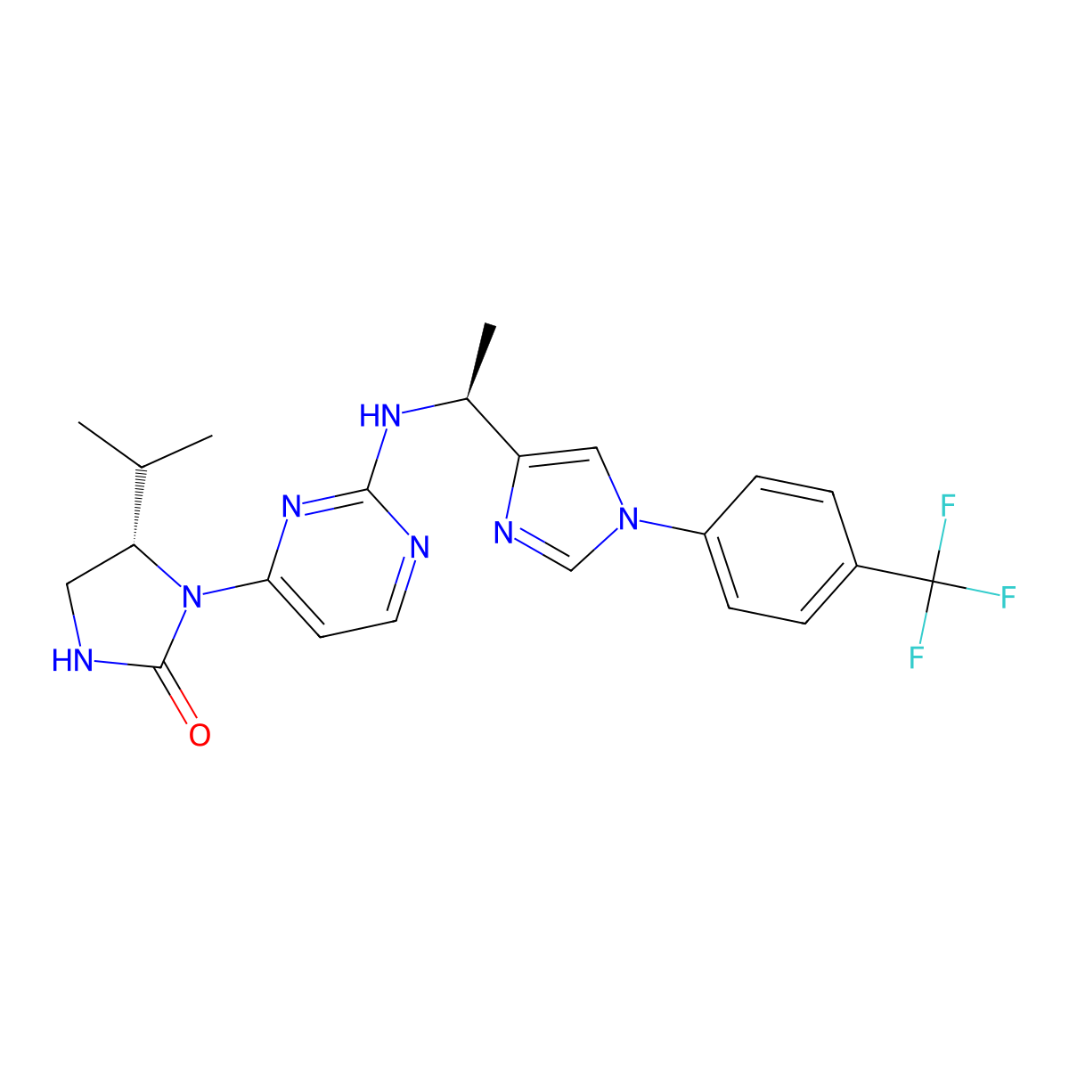 IDH1 Inhibitor 7 molecular structure, CAS 2135309-56-5