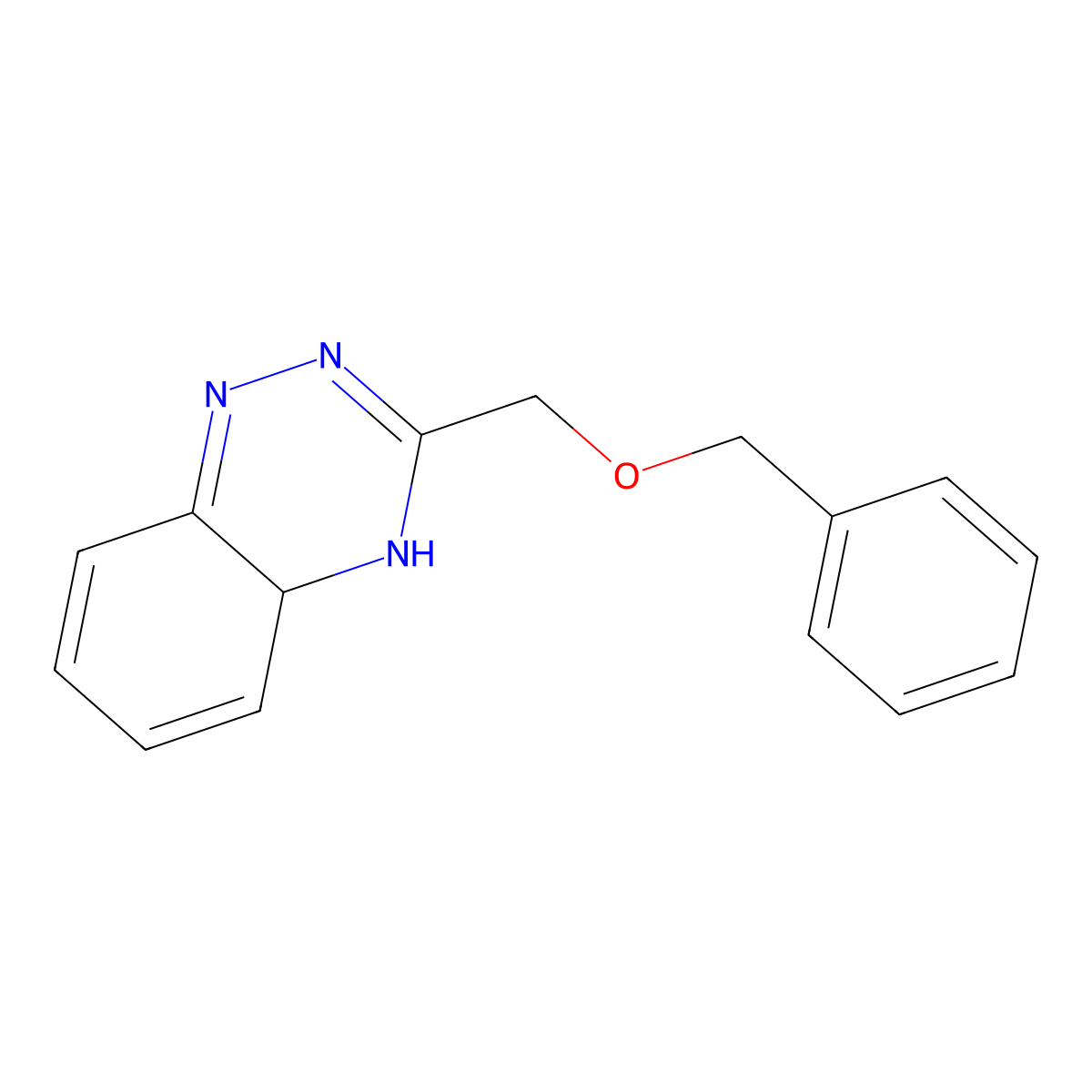 3-((Benzyloxy)methyl)-4,4A-dihydrobenzo[E][1,2,4]triazine molecular structure, CAS 2135331-41-6