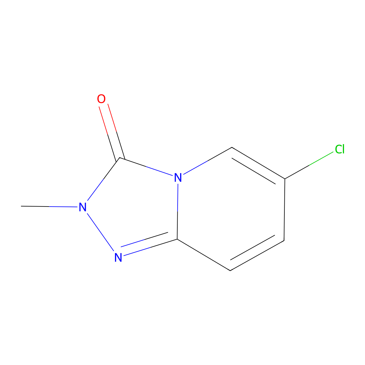 6-Chloro-2-methyl-[1,2,4]triazolo[4,3-A]pyridin-3(2H)-one molecular structure, CAS 2135332-77-1