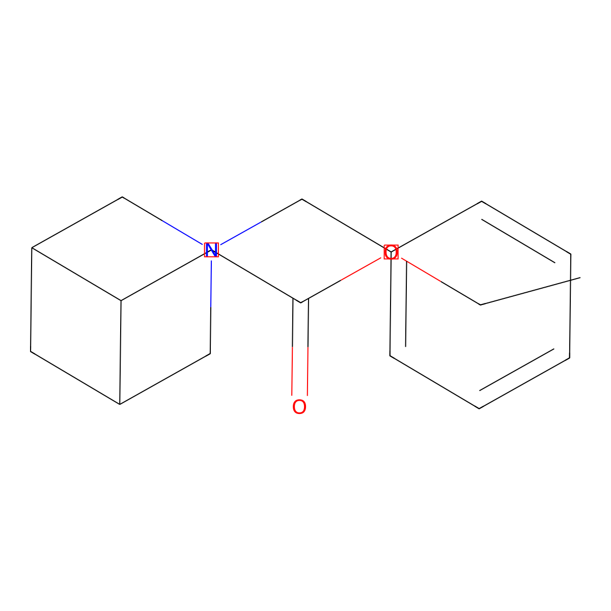 Ethyl 2-(3-benzyl-3-azabicyclo[3.1.1]heptan-6-YL)acetate molecular structure, CAS 2135336-60-4