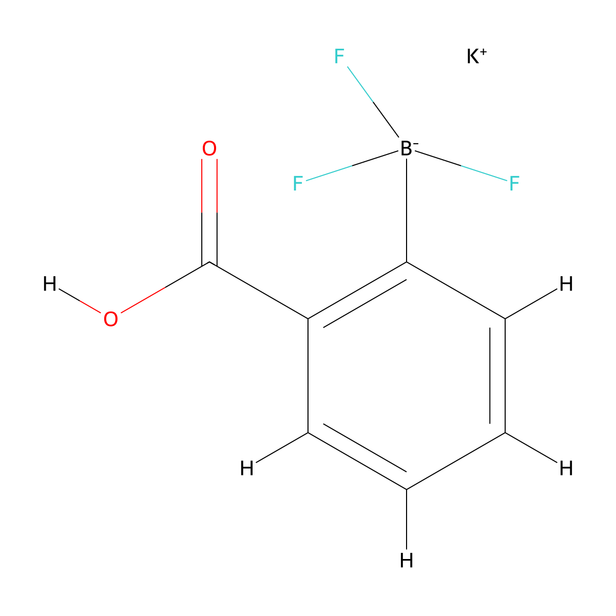 Potassium (2-carboxyphenyl)trifluoroboranuide molecular structure, CAS 2135459-78-6